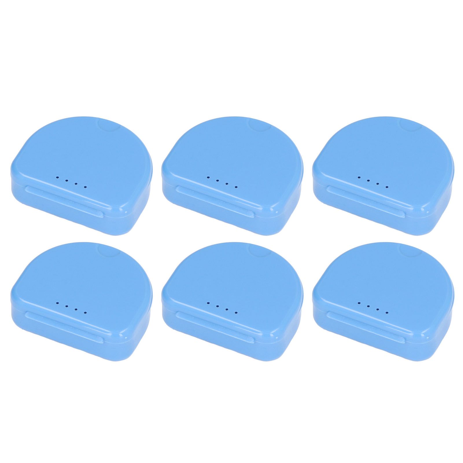 12 Pcs Denture Box Plastic Tooth Dental Orthodontic Retainer Compact Storage Case view 5