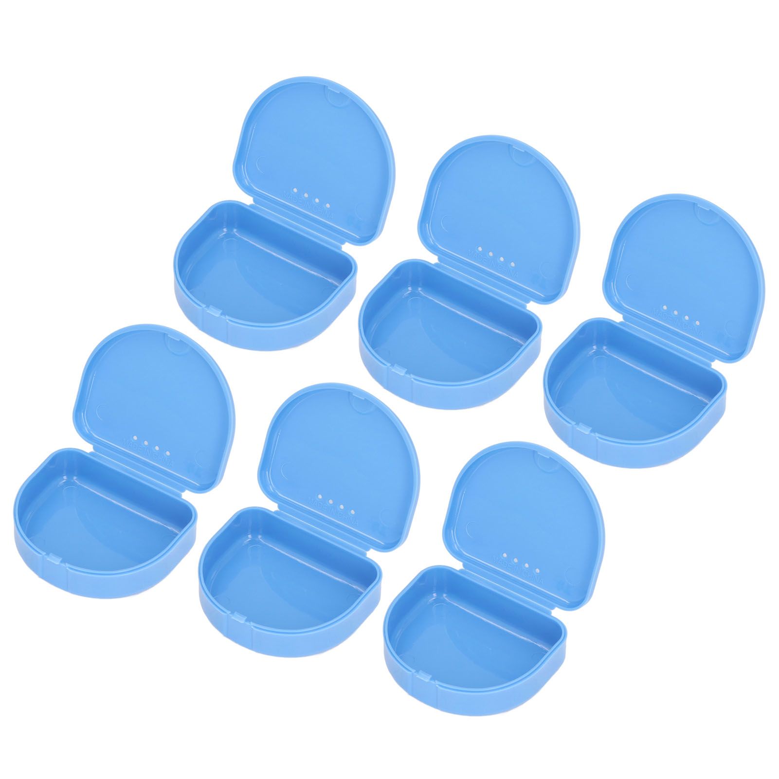 12 Pcs Denture Box Plastic Tooth Dental Orthodontic Retainer Compact Storage Case view 6