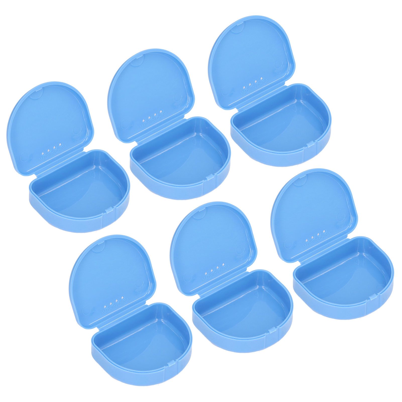 12 Pcs Denture Box Plastic Tooth Dental Orthodontic Retainer Compact Storage Case view 7