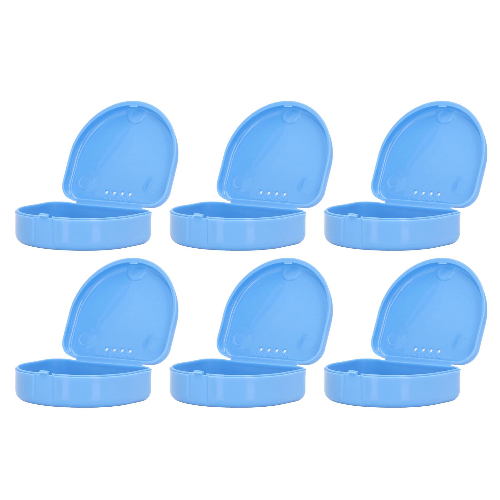 12 Pcs Denture Box Plastic Tooth Dental Orthodontic Retainer Compact Storage Case view 9
