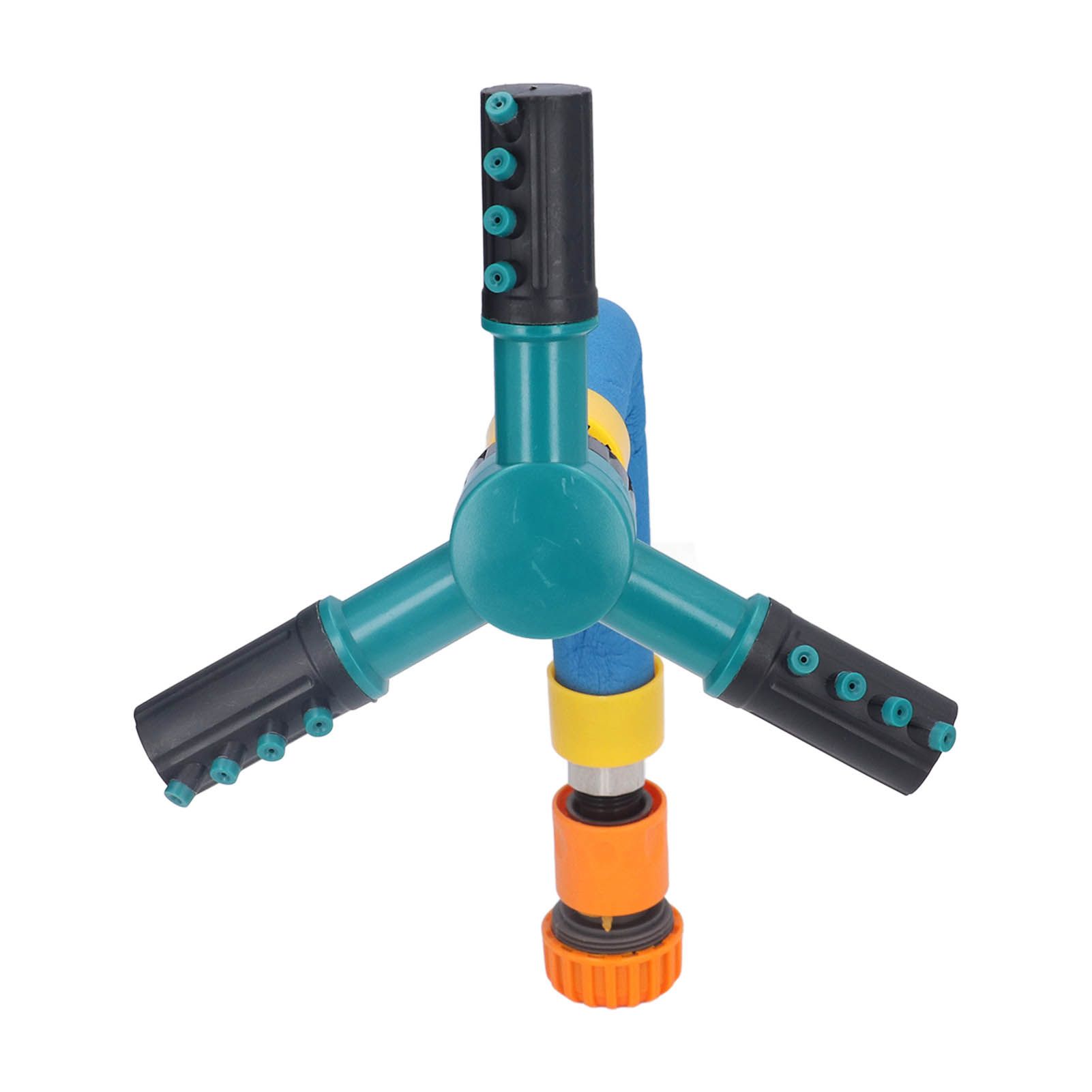 Trampoline Sprinkler Auto Rotate Children Outdoors Plastic Whirling Sprinkler view 7