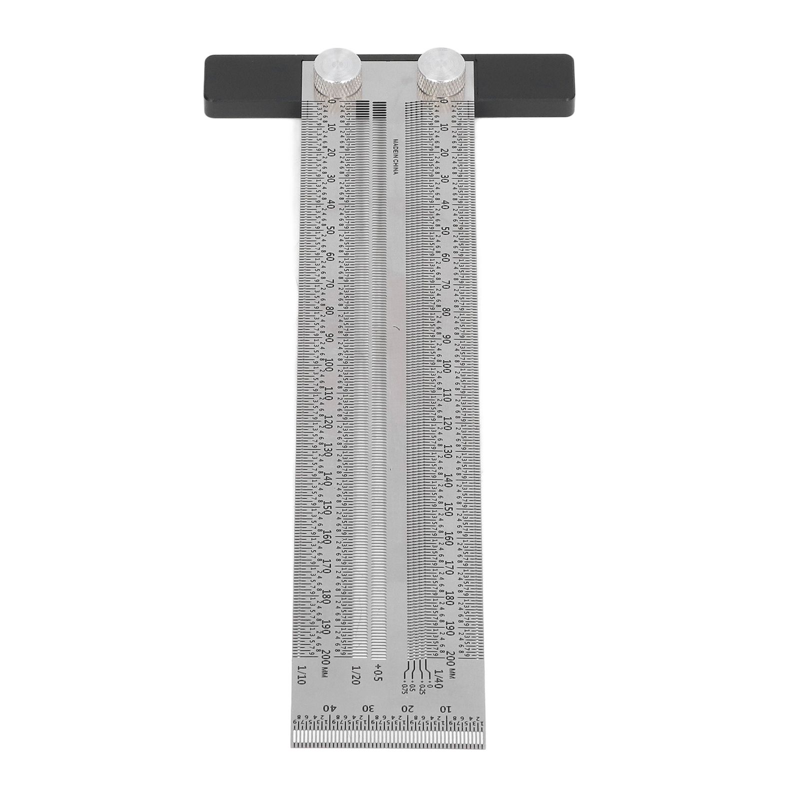 Woodworking Marking T Rulers Positioning Scribing Ruler Gauge Carpenter view 5