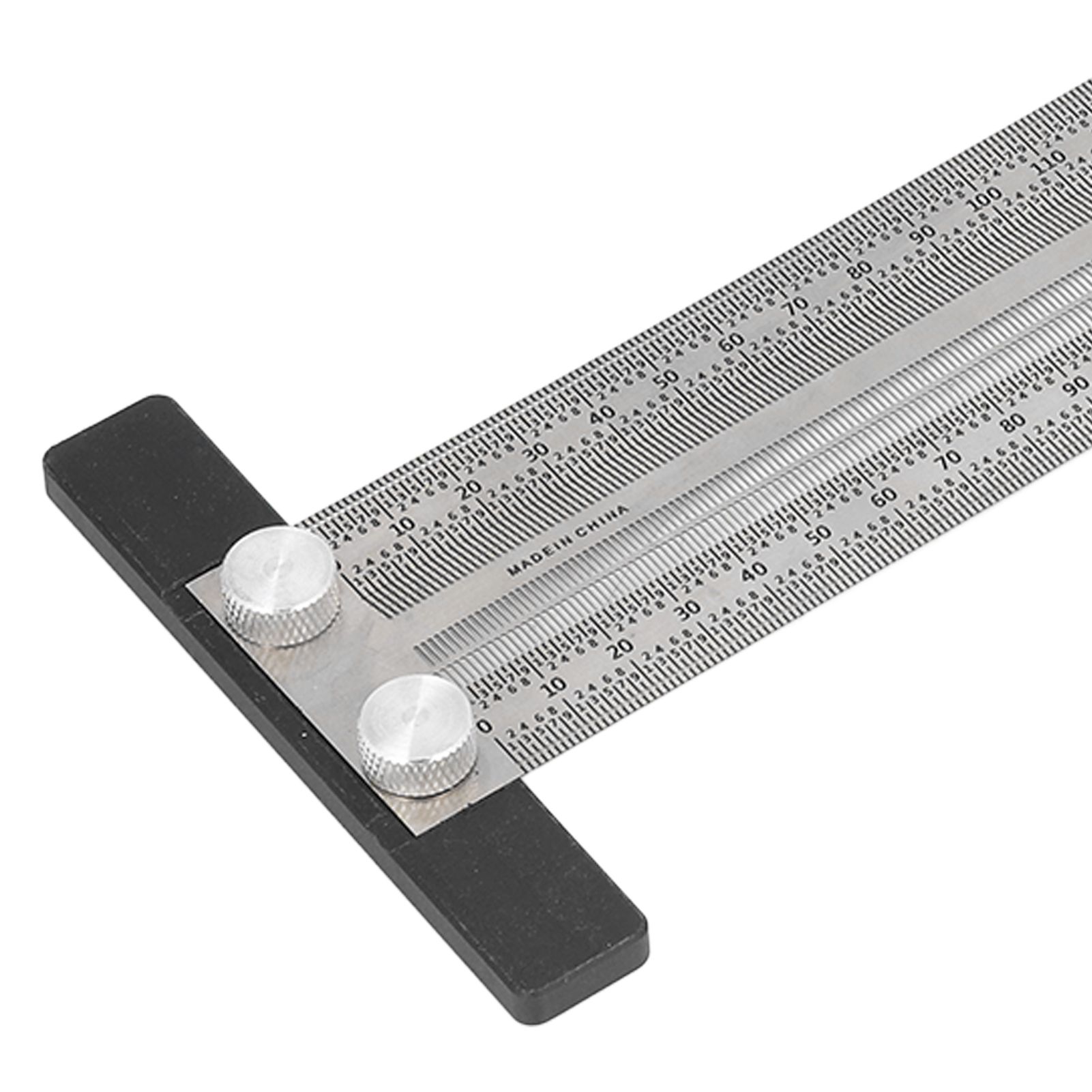 Woodworking Marking T Rulers Positioning Scribing Ruler Gauge Carpenter view 14