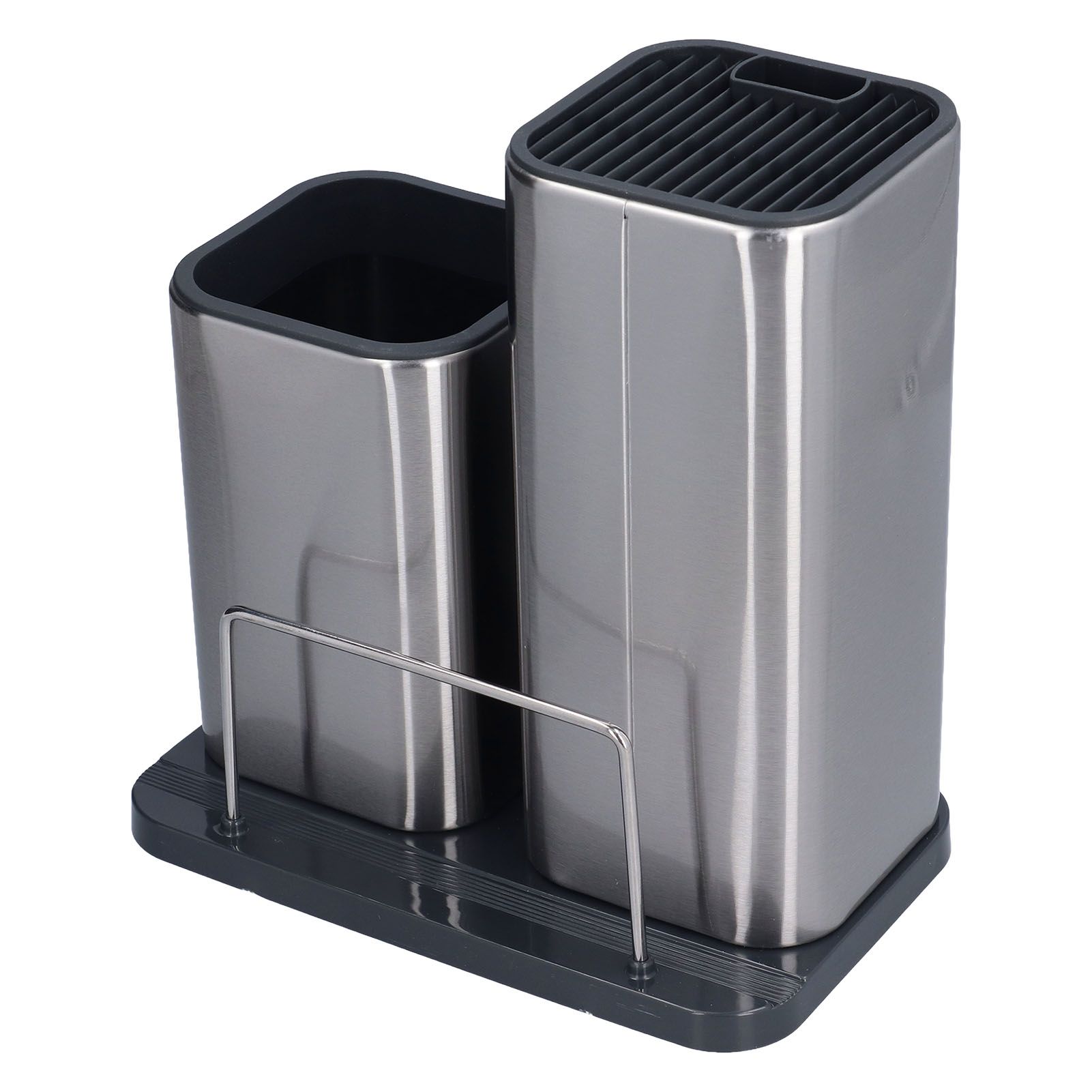 Stainless Steel Knife Holder Universal Kitchen Knife Organizer for Multiple view 6