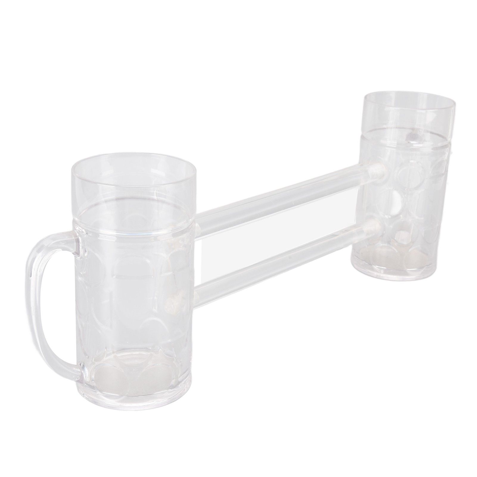 Beer Mug Anti Drop Crystal Lead Free Drinking Glasses with Handle for Bar KTV view 4