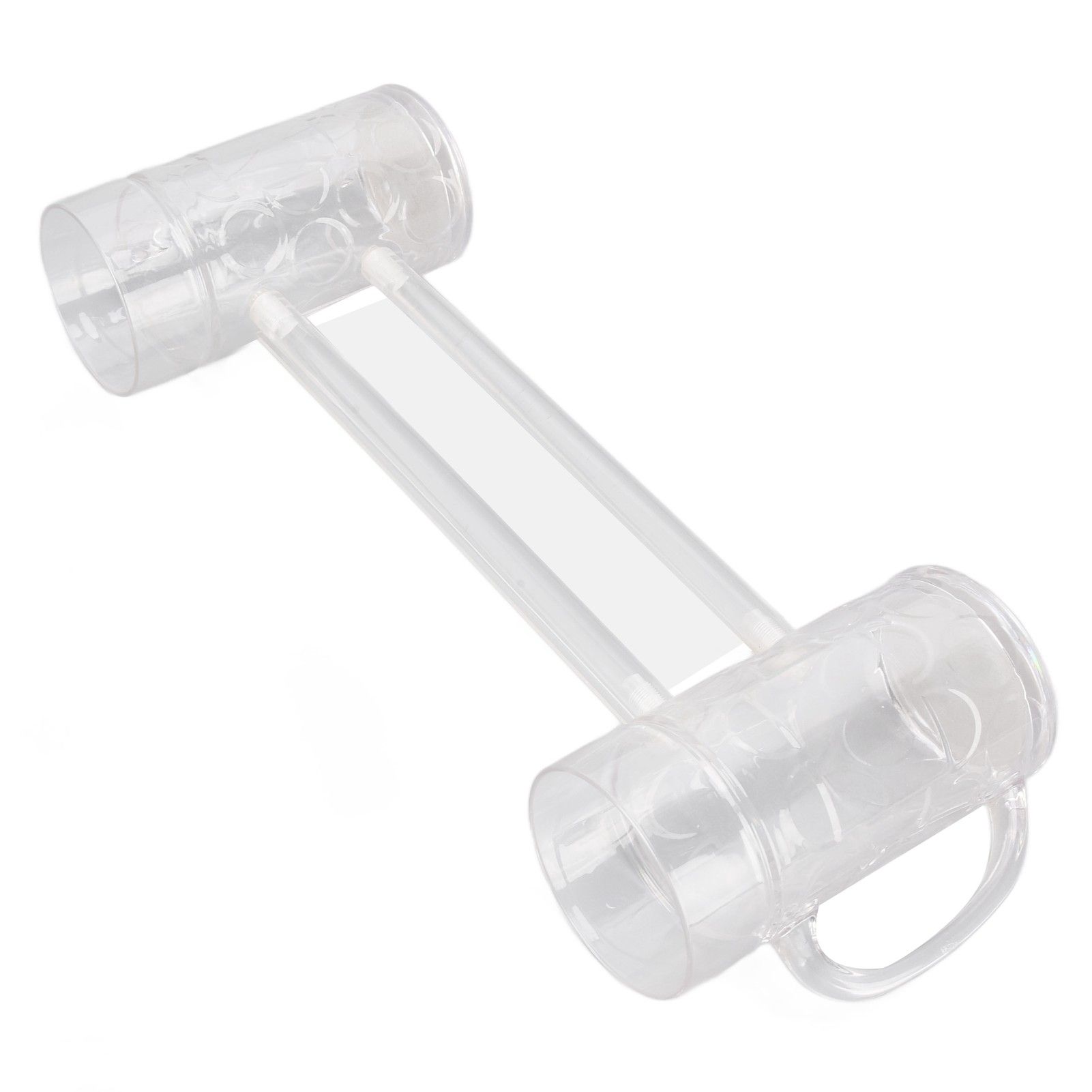 Beer Mug Anti Drop Crystal Lead Free Drinking Glasses with Handle for Bar KTV view 5