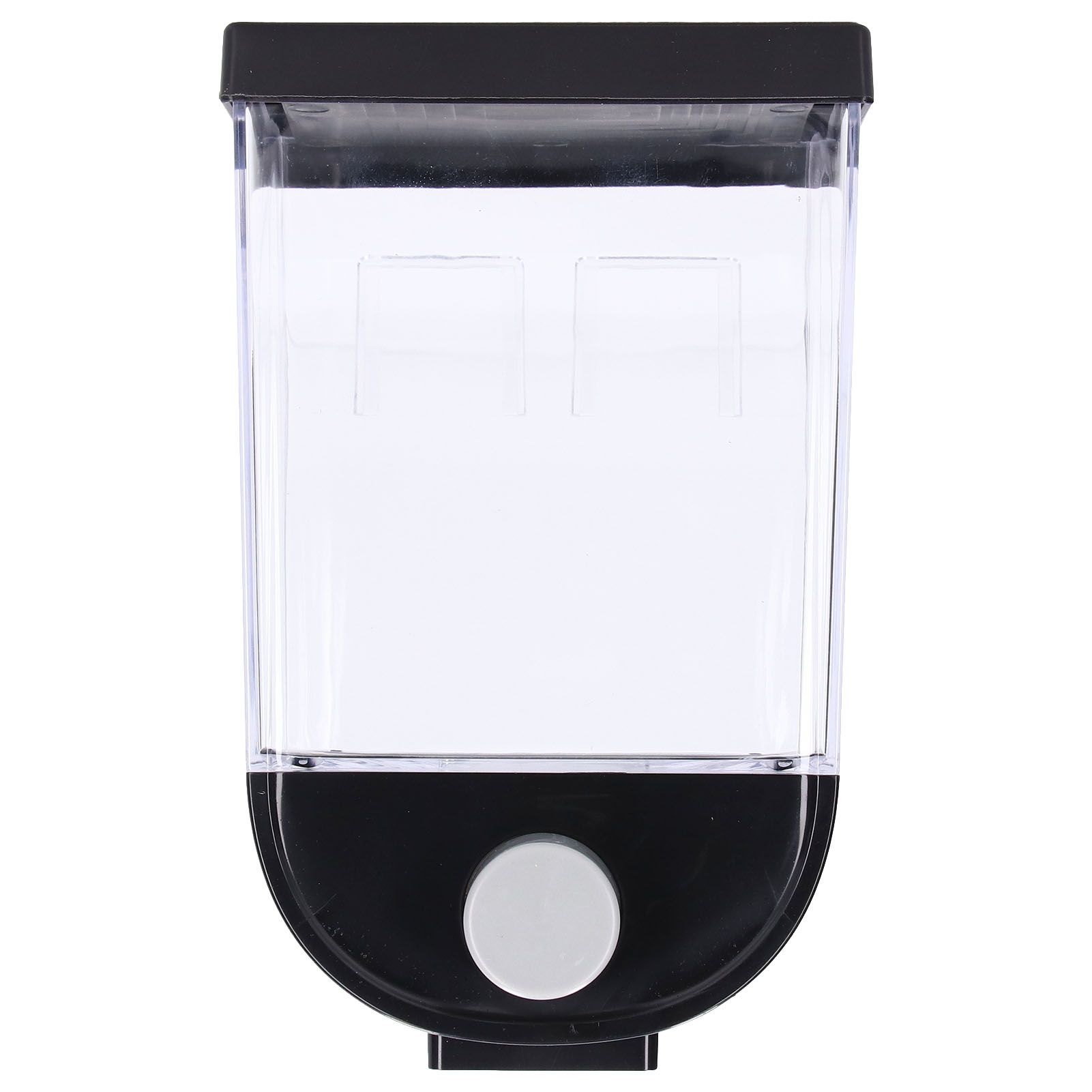 Square Dry Food Dispenser Wall Mounted Grain Storage Container Laundry Bead