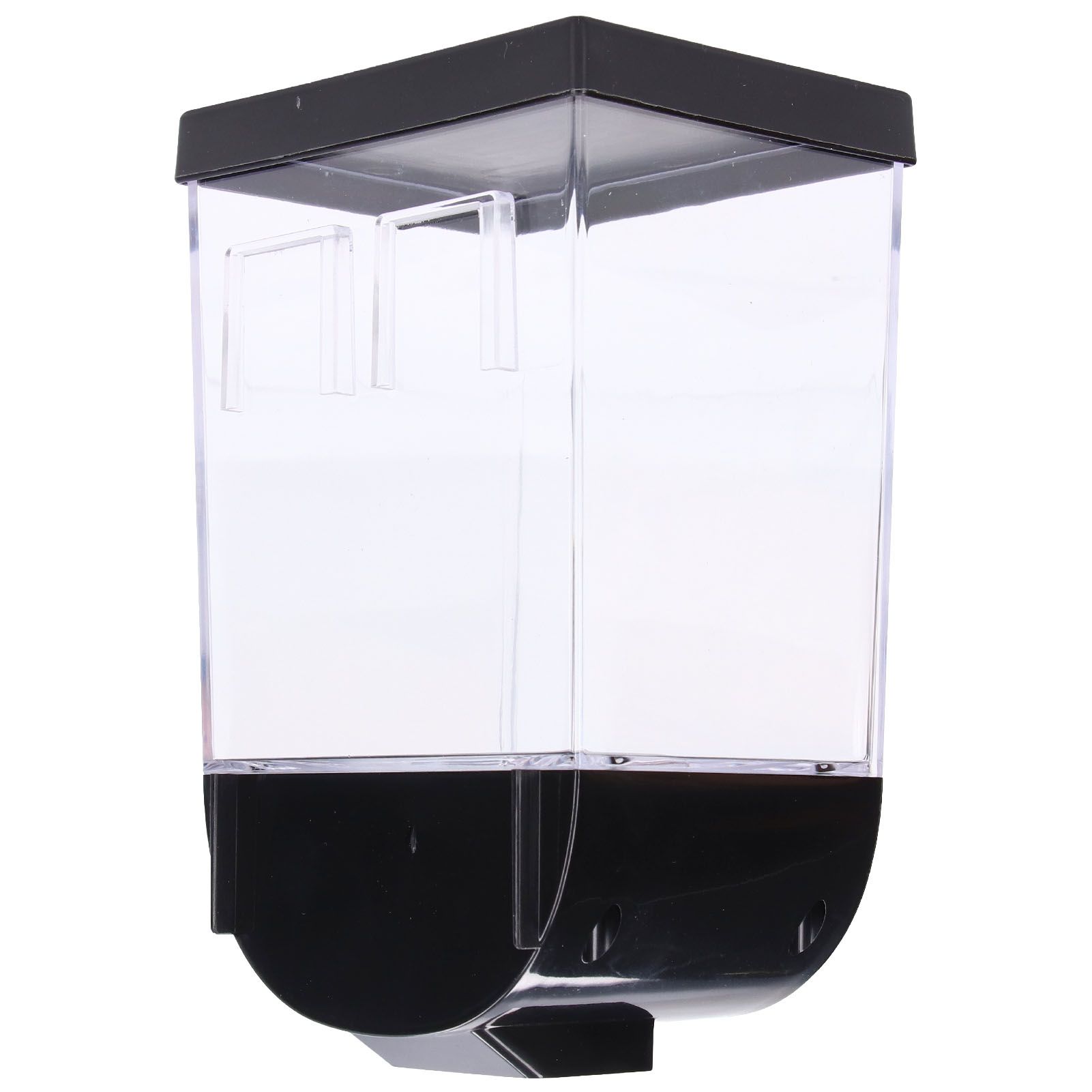 Square Dry Food Dispenser Wall Mounted Grain Storage Container Laundry Bead view 5