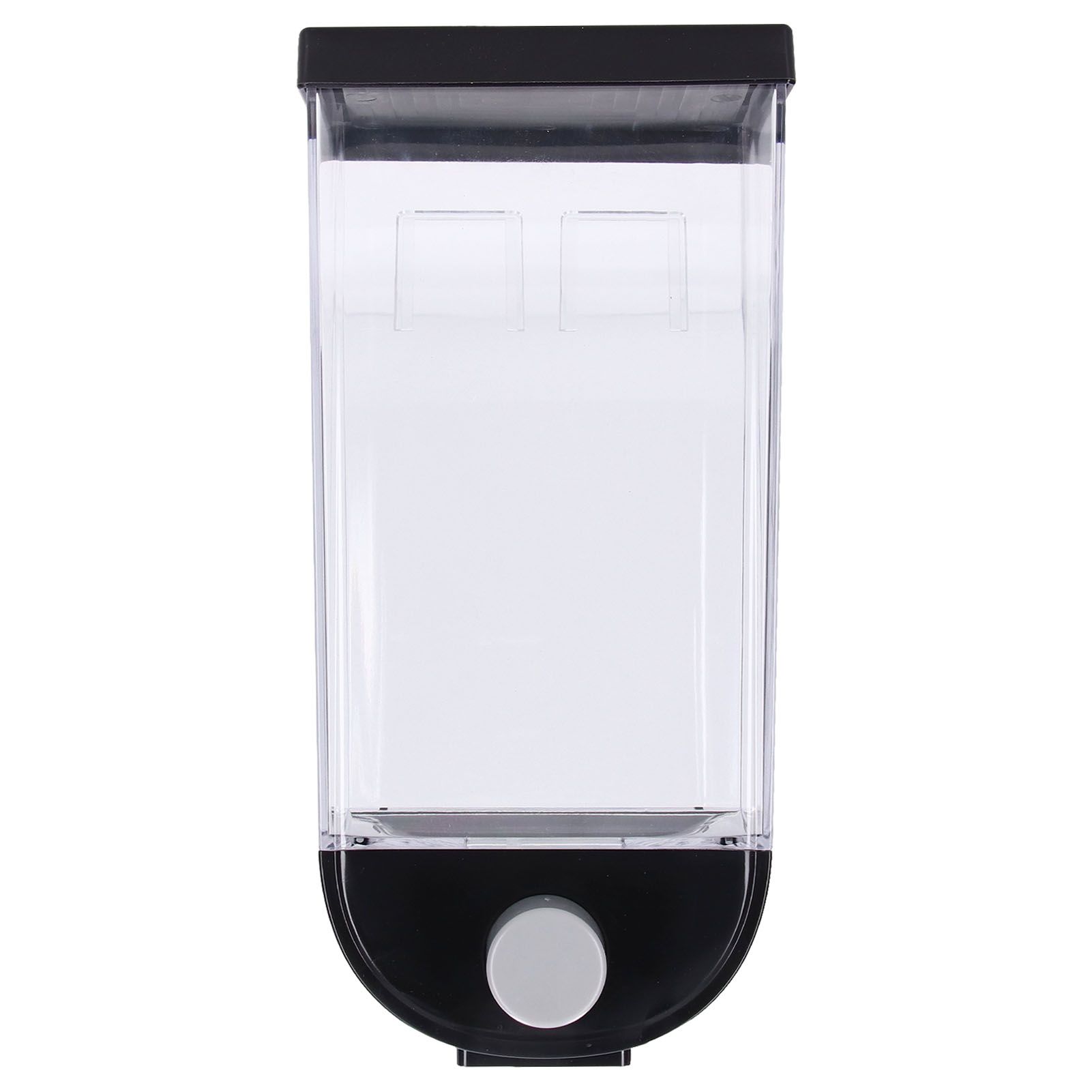 Square Dry Food Dispenser Wall Mounted Grain Storage Container Laundry Bead