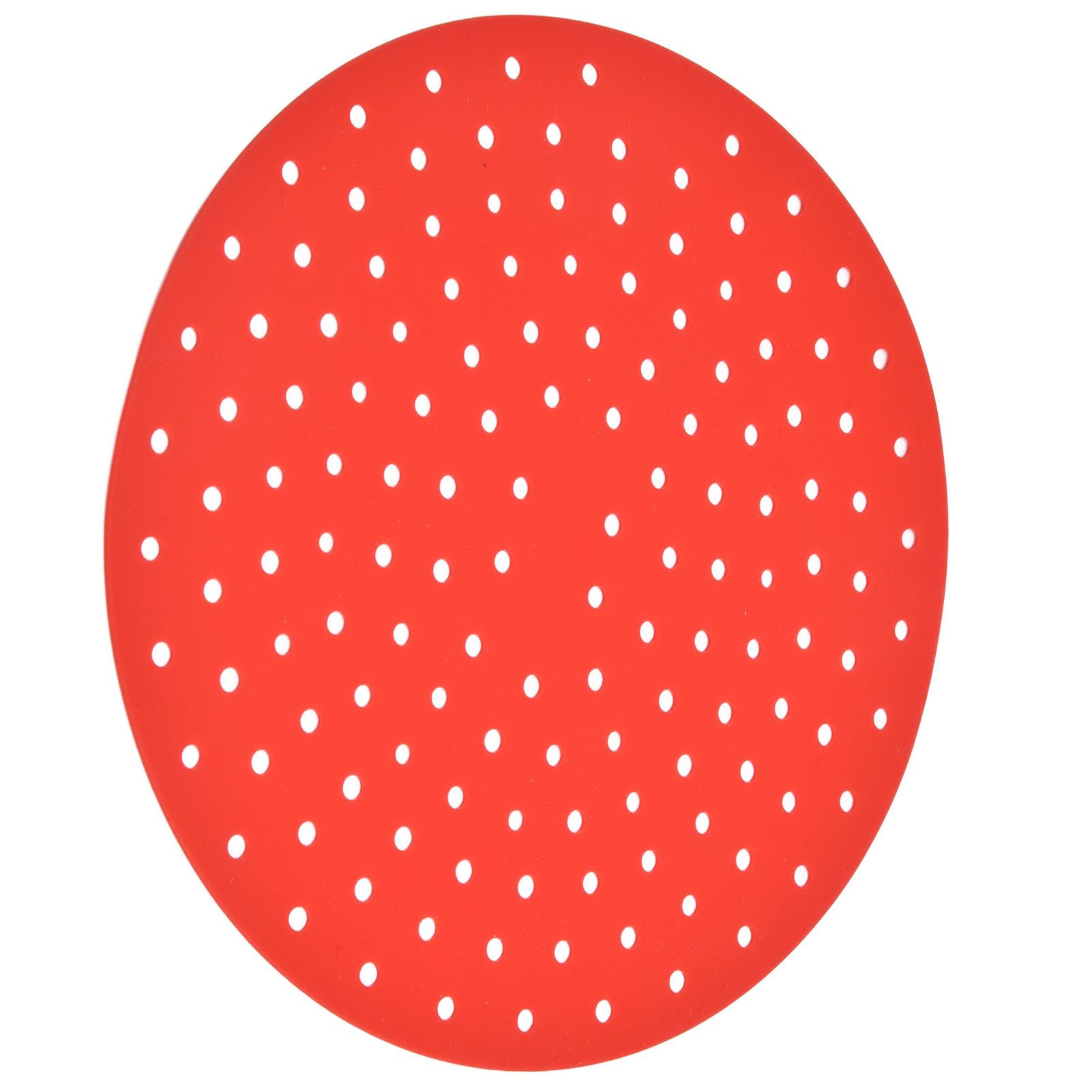 20cm Anti Slip Round Cooking Fryer Mat Anti Sticking Silicone Steamer Liners view 5
