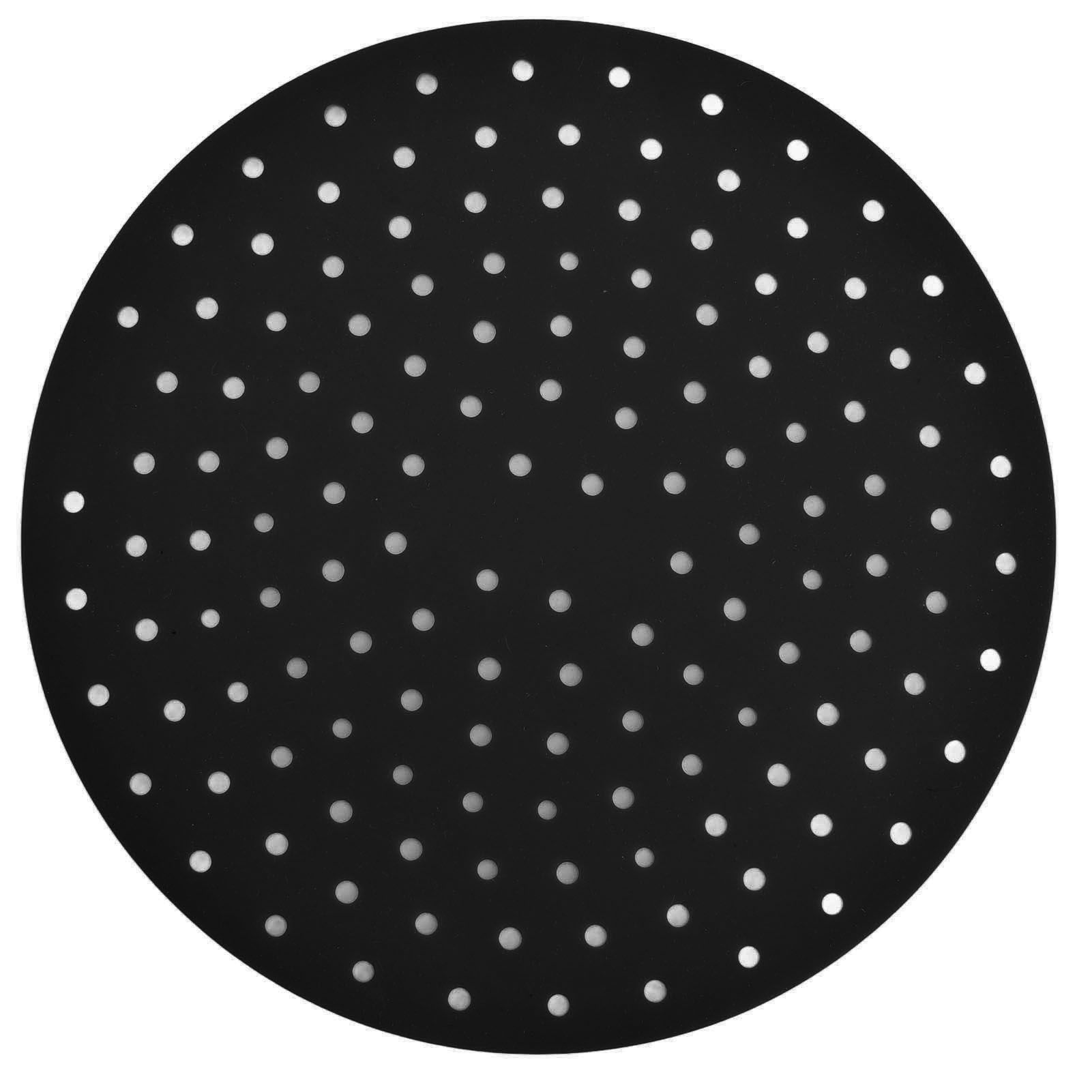 20cm Anti Slip Round Cooking Fryer Mat Anti Sticking Silicone Steamer Liners — image 1