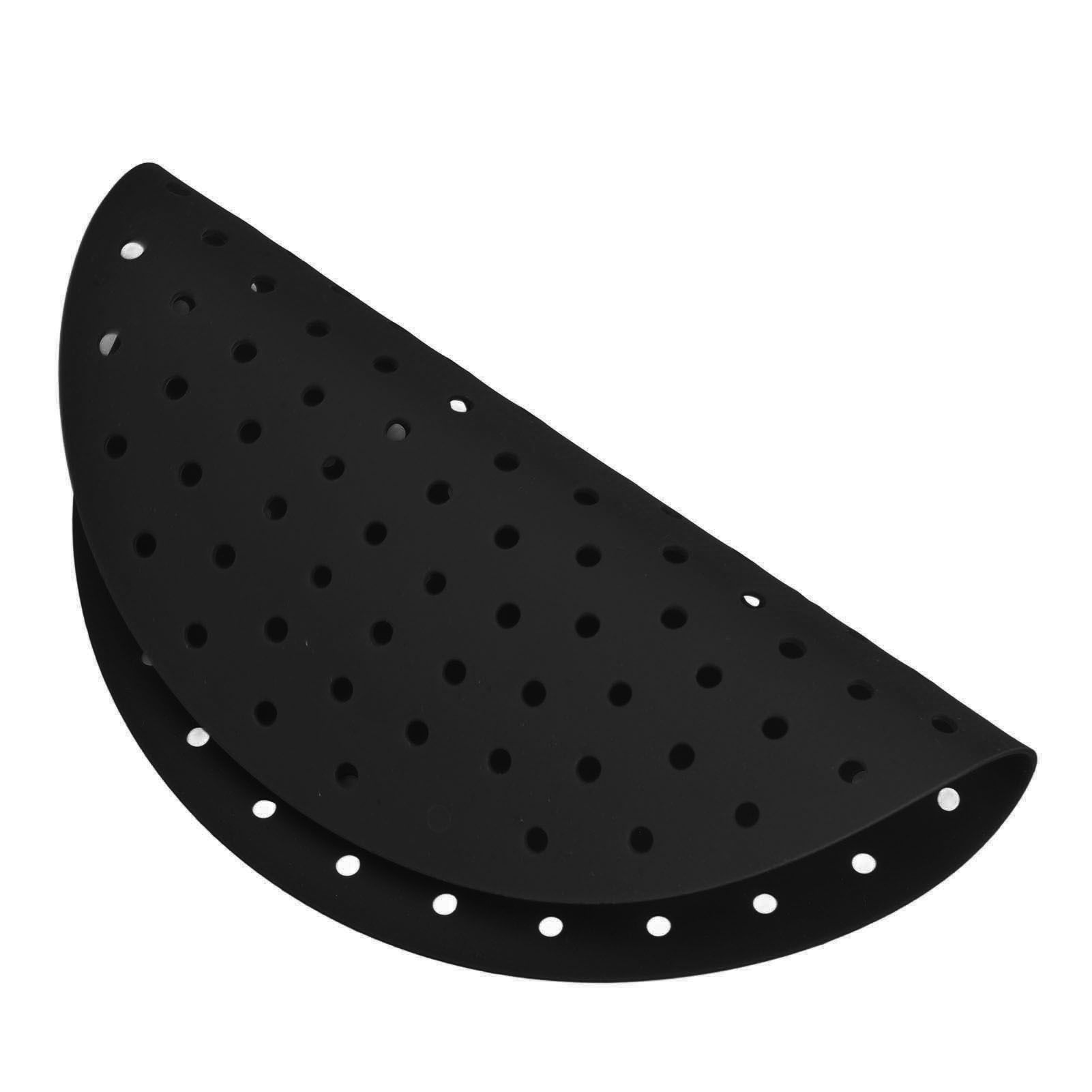20cm Anti Slip Round Cooking Fryer Mat Anti Sticking Silicone Steamer Liners view 14