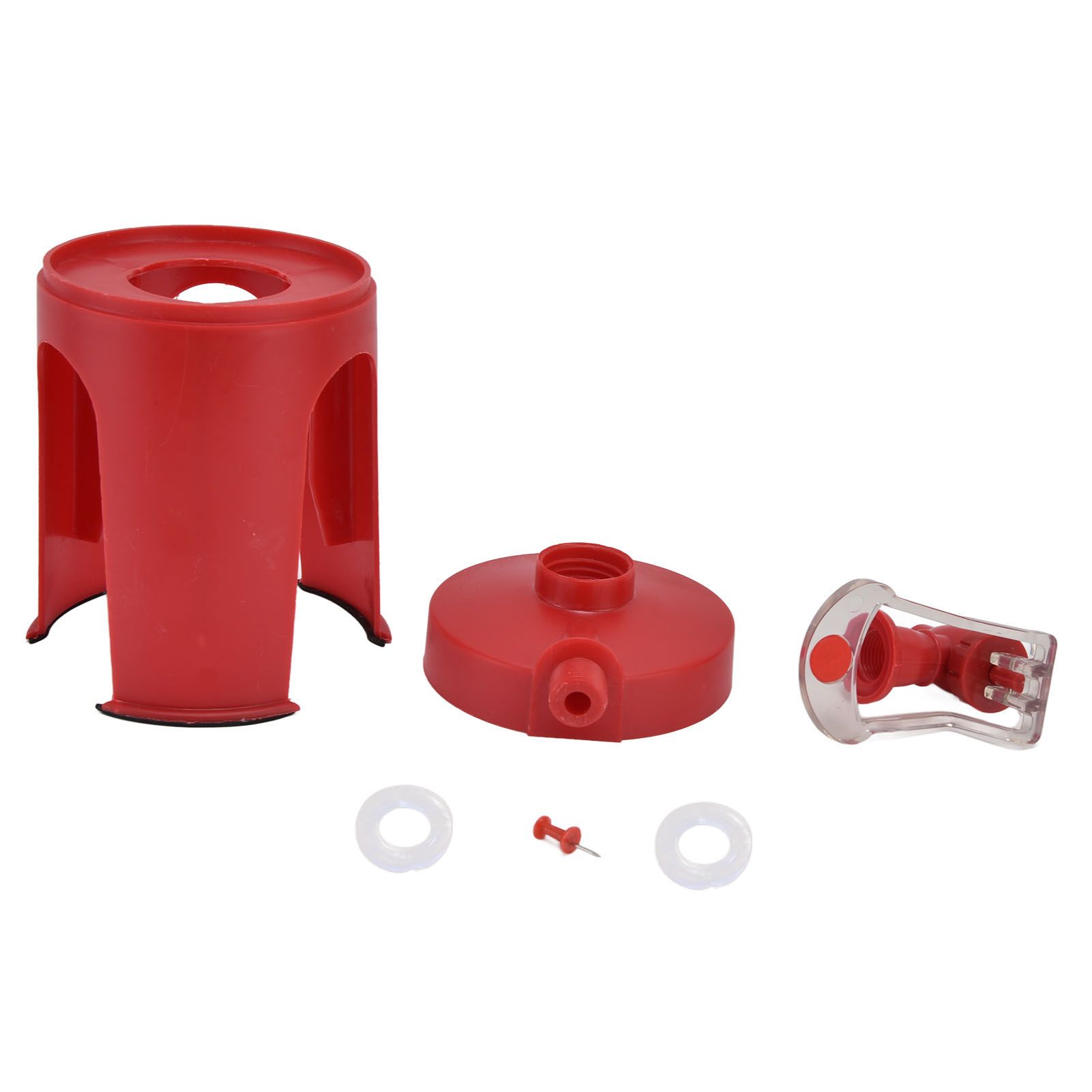 Water Dispenser Mini Automatic Red Upside Down Drink Fountain for Home view 2