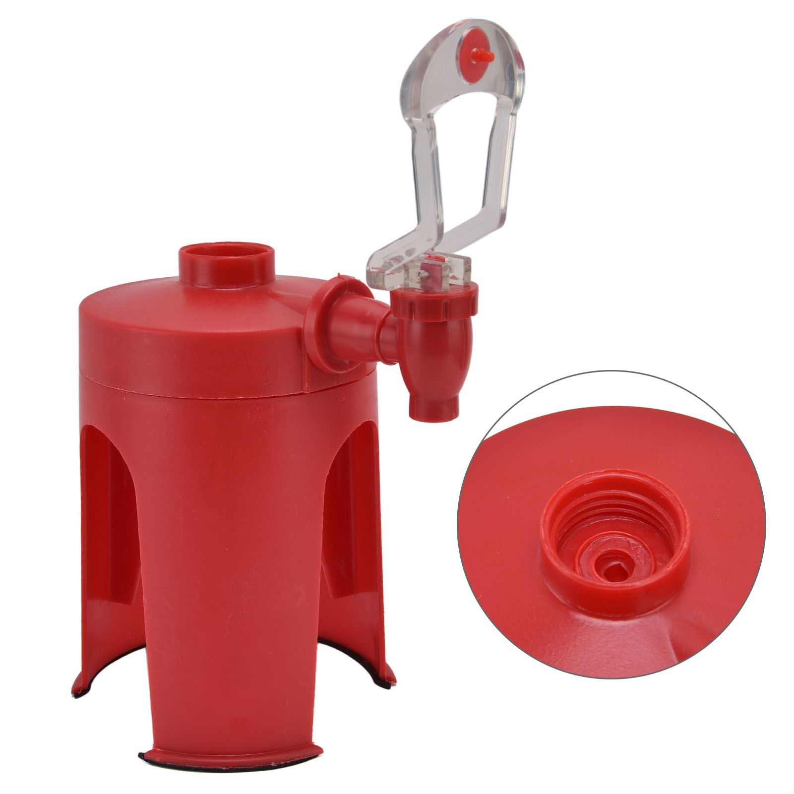 Water Dispenser Mini Automatic Red Upside Down Drink Fountain for Home view 10