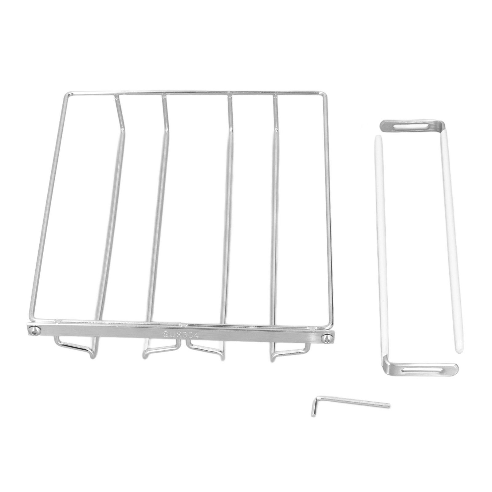 Wine Cup Holder Stainless Steel Non Perforated Tall Wine Glass Holder Hanging