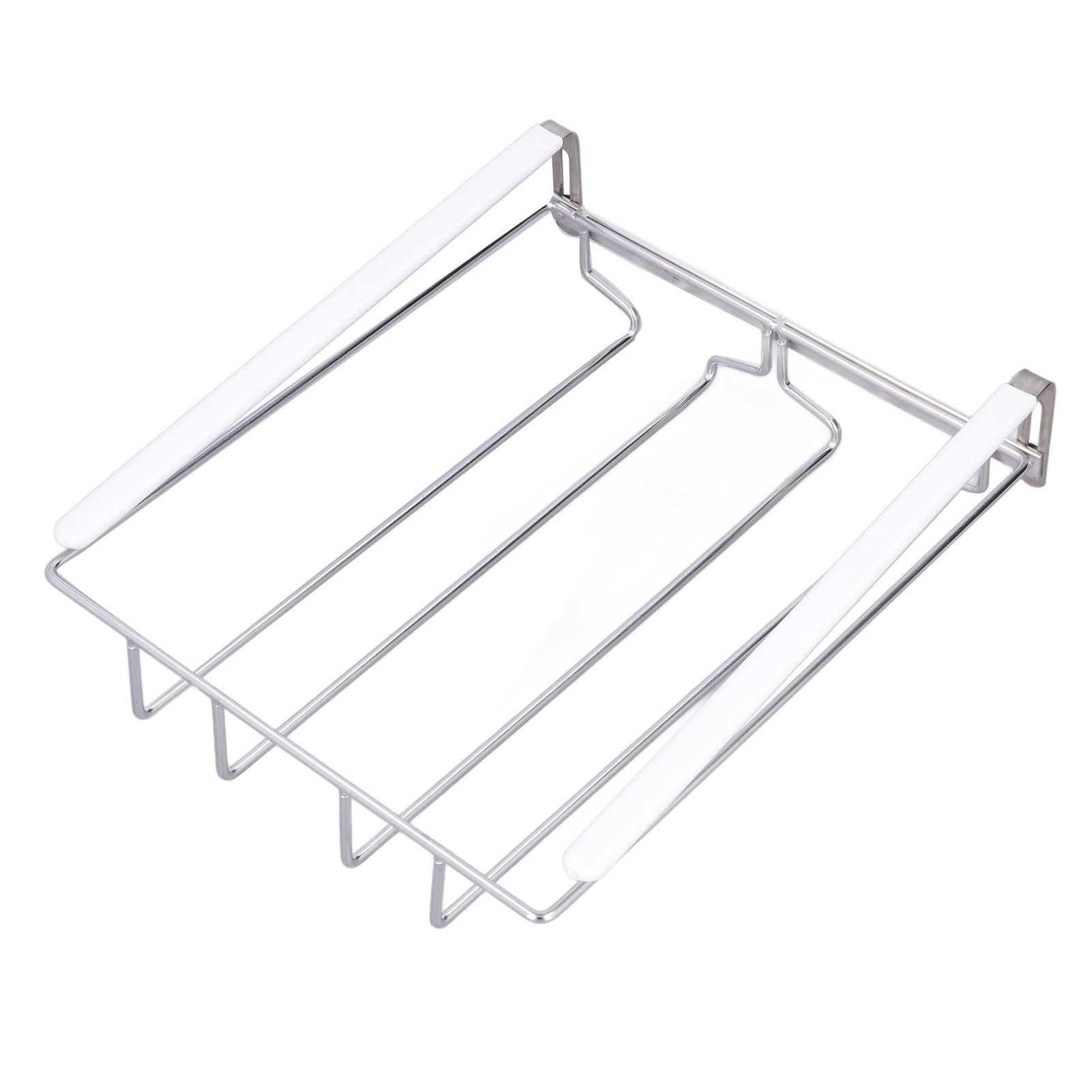 Wine Cup Holder Stainless Steel Non Perforated Tall Wine Glass Holder Hanging view 8