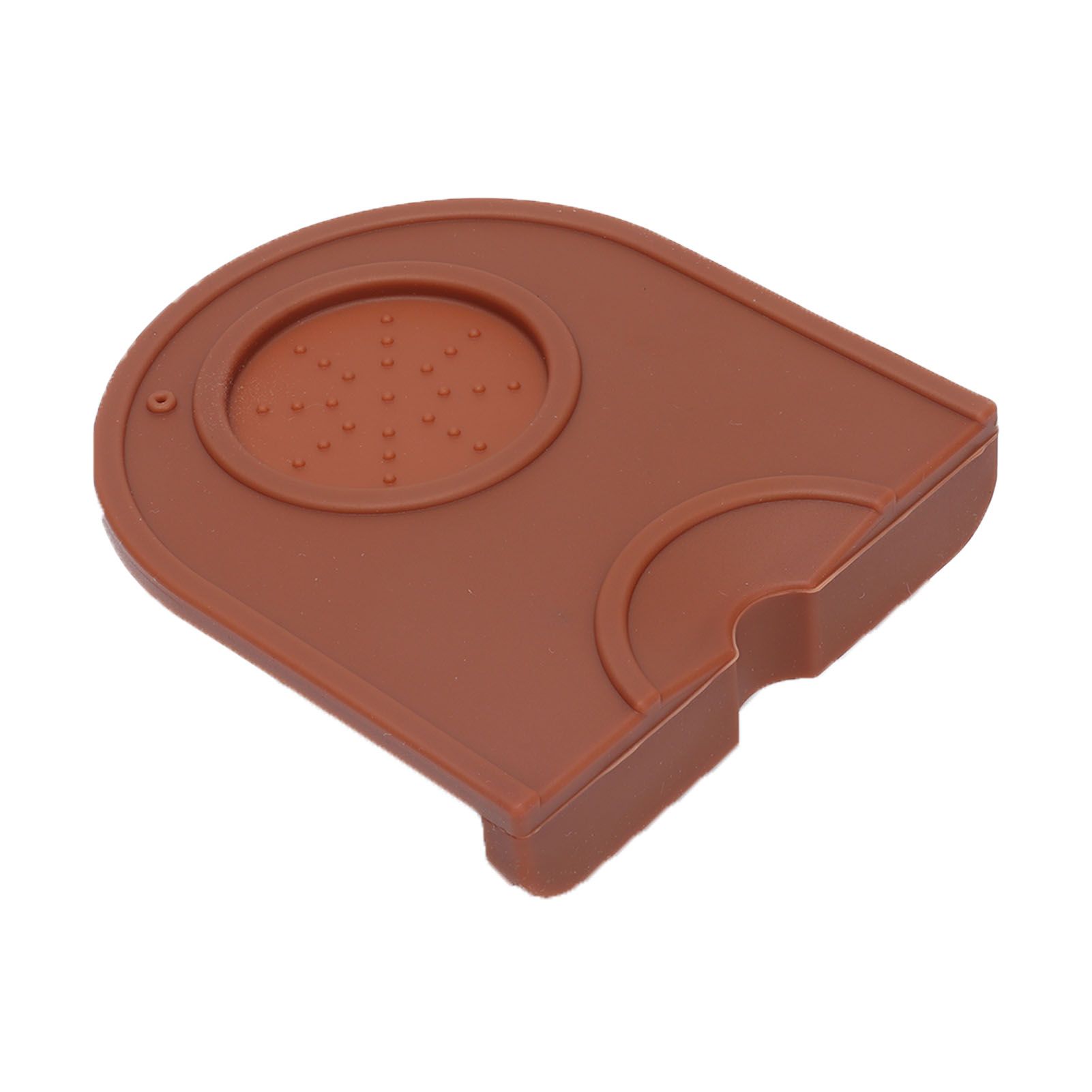 Coffee Tamper Pad Silicone Anti Slip Tamper Mat Soft Harmless Corner Tamping view 5