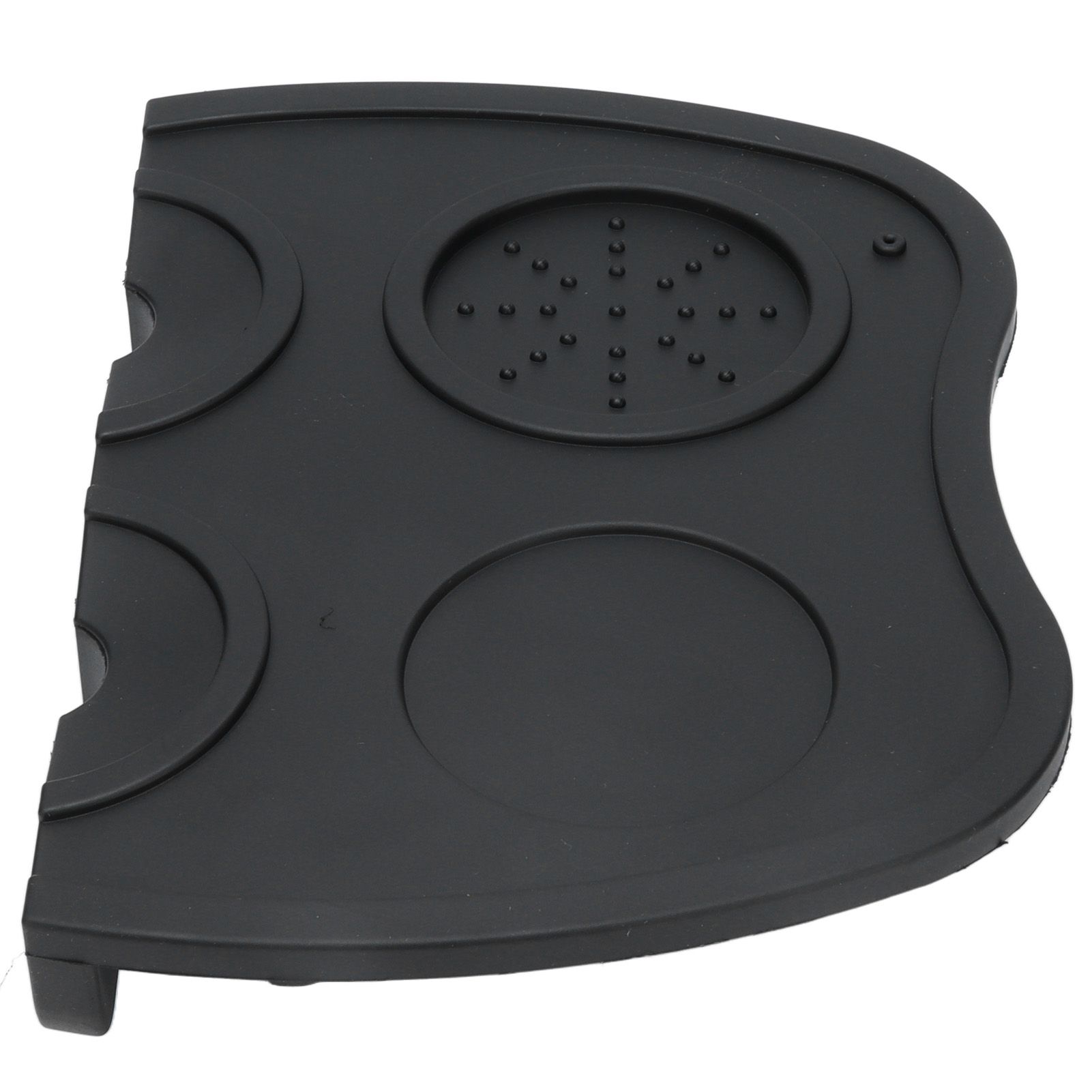 Silicone Coffee Tamper Pad Anti Slip Soft Tamper Mat Heat Resistant Corner view 4