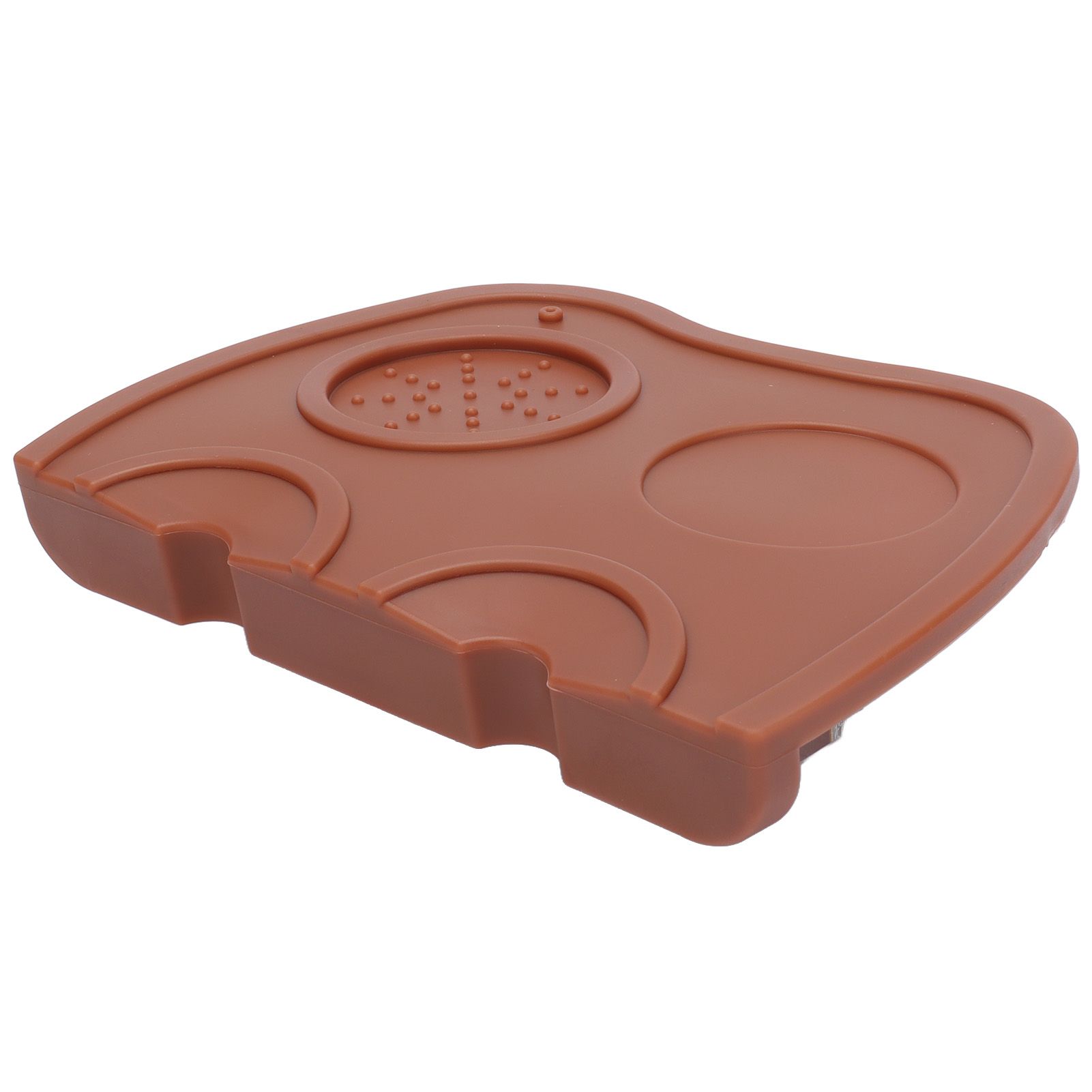 Silicone Coffee Tamper Pad Anti Slip Soft Tamper Mat Heat Resistant Corner — image 1