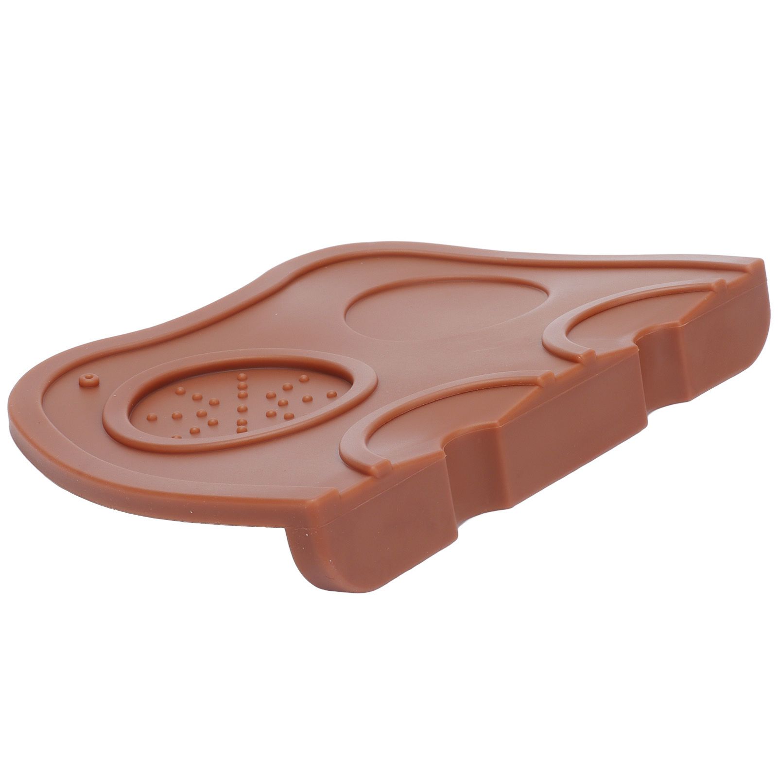 Silicone Coffee Tamper Pad Anti Slip Soft Tamper Mat Heat Resistant Corner view 2