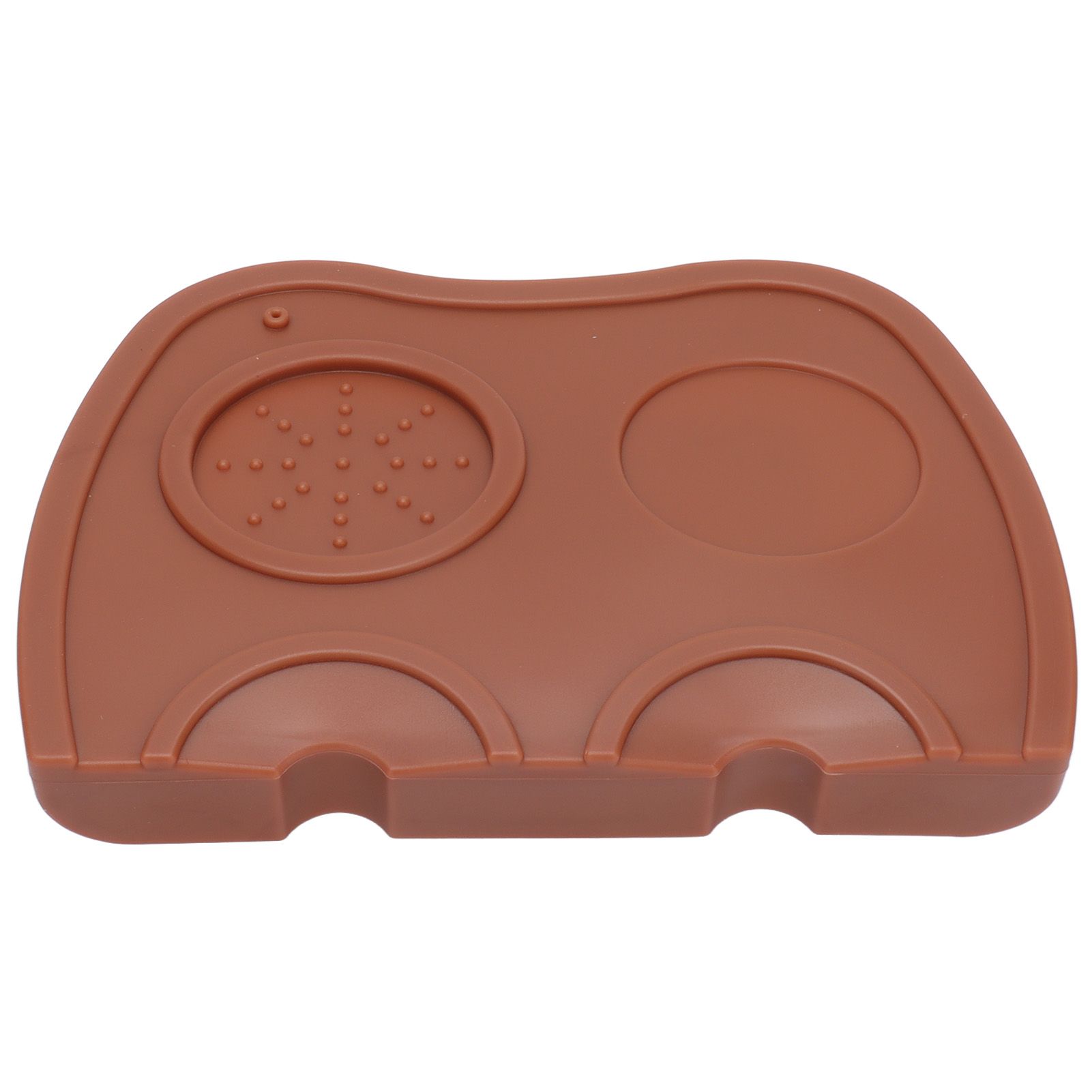 Silicone Coffee Tamper Pad Anti Slip Soft Tamper Mat Heat Resistant Corner view 3