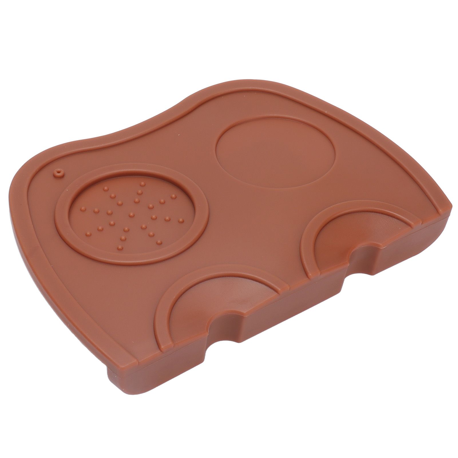 Silicone Coffee Tamper Pad Anti Slip Soft Tamper Mat Heat Resistant Corner view 6