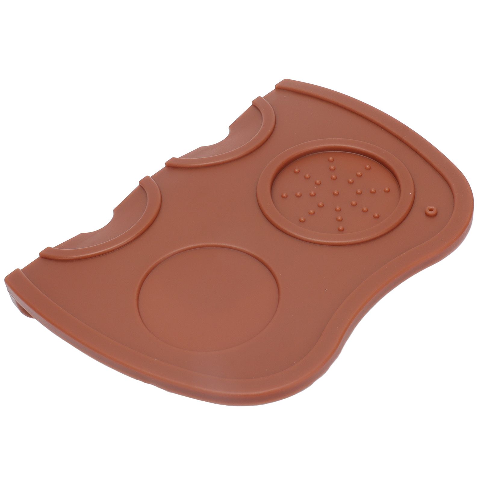 Silicone Coffee Tamper Pad Anti Slip Soft Tamper Mat Heat Resistant Corner view 7