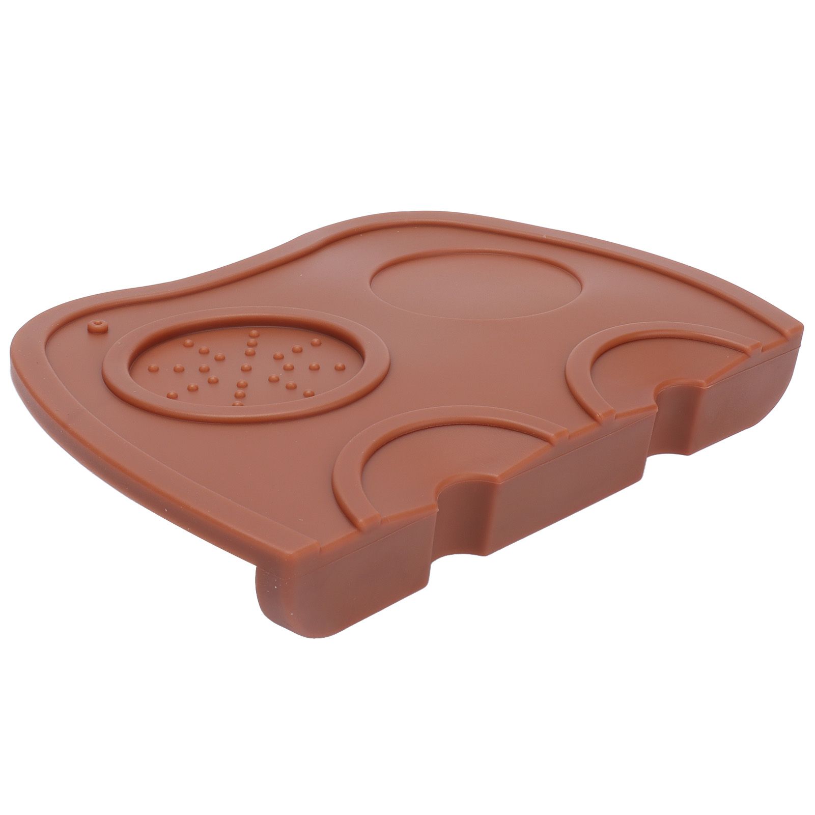 Silicone Coffee Tamper Pad Anti Slip Soft Tamper Mat Heat Resistant Corner view 8