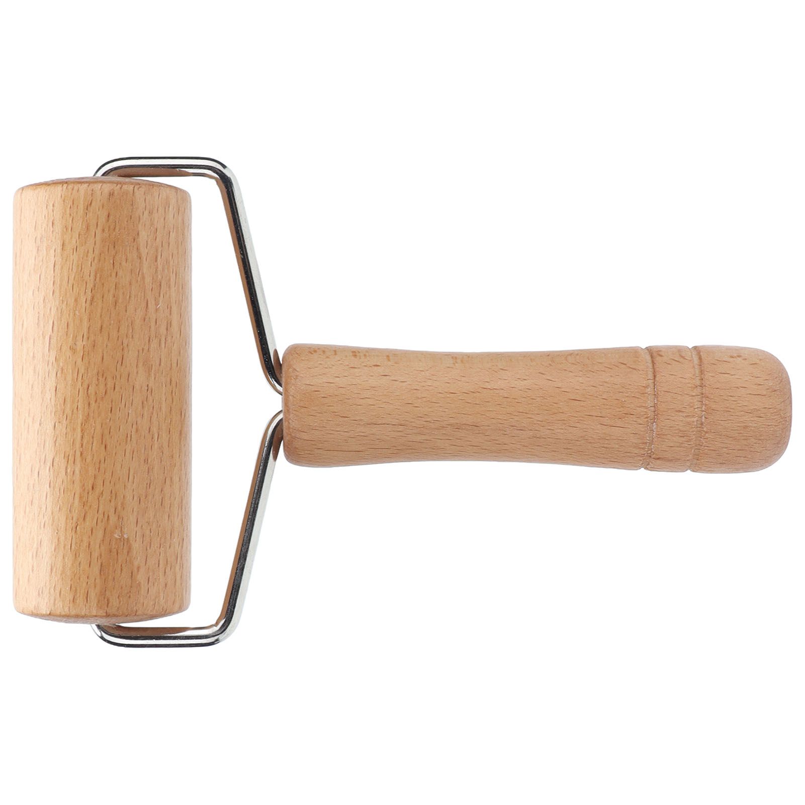 Wood Rolling Pin Pastry Pizza Hand Dough Roller for Bakery Kitchen Cake Bread view 2