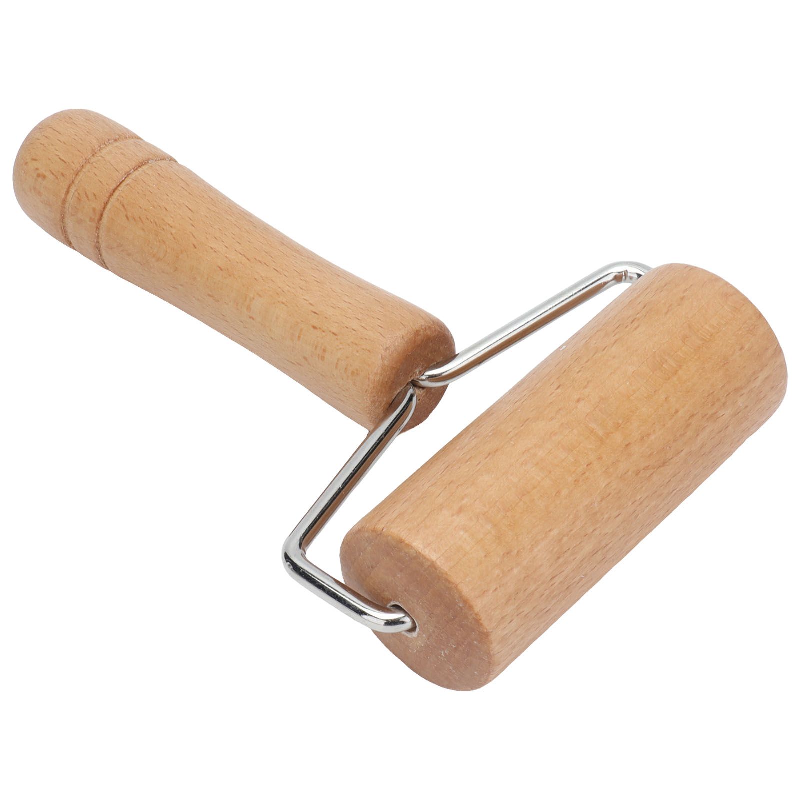 Wood Rolling Pin Pastry Pizza Hand Dough Roller for Bakery Kitchen Cake Bread view 5