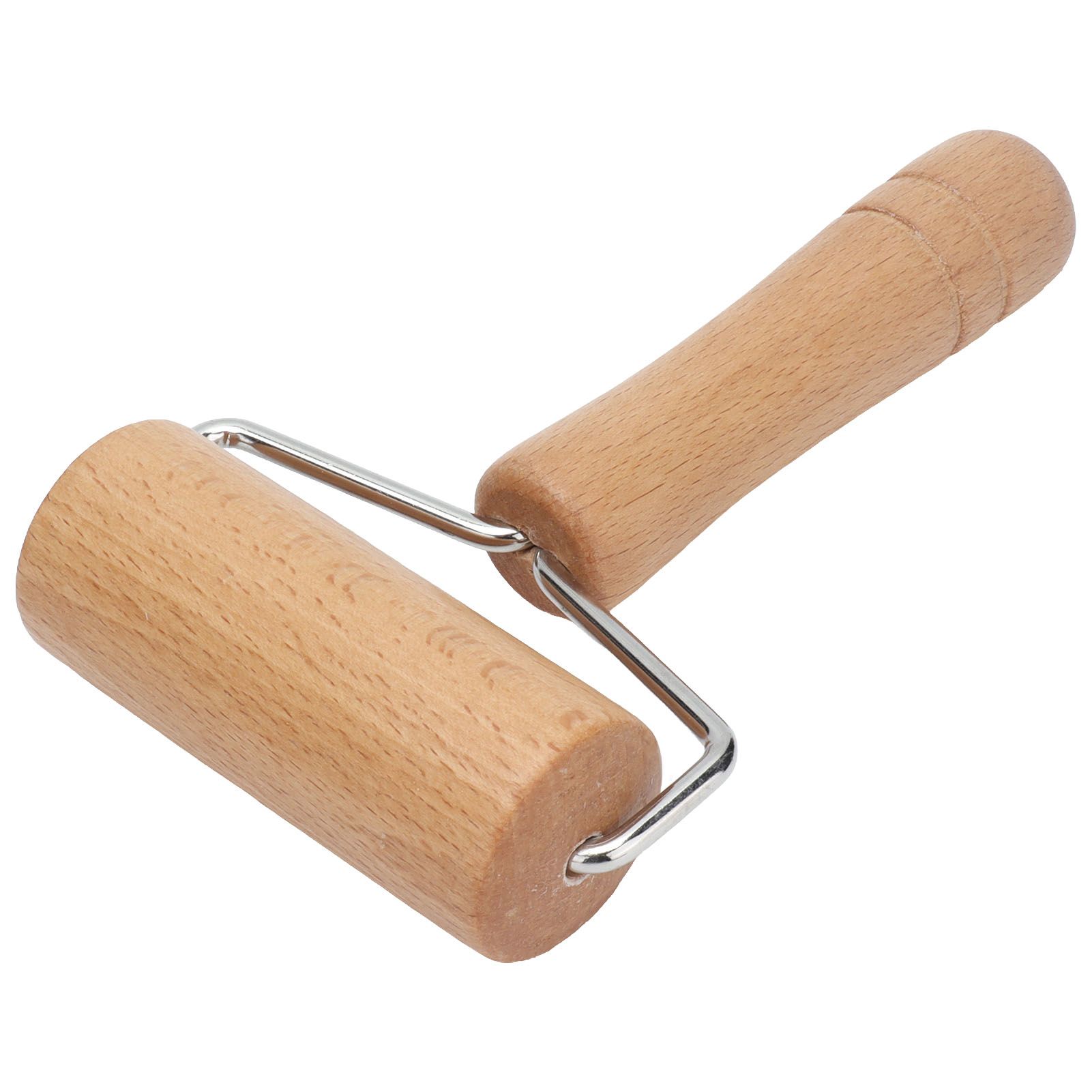 Wood Rolling Pin Pastry Pizza Hand Dough Roller for Bakery Kitchen Cake Bread view 6