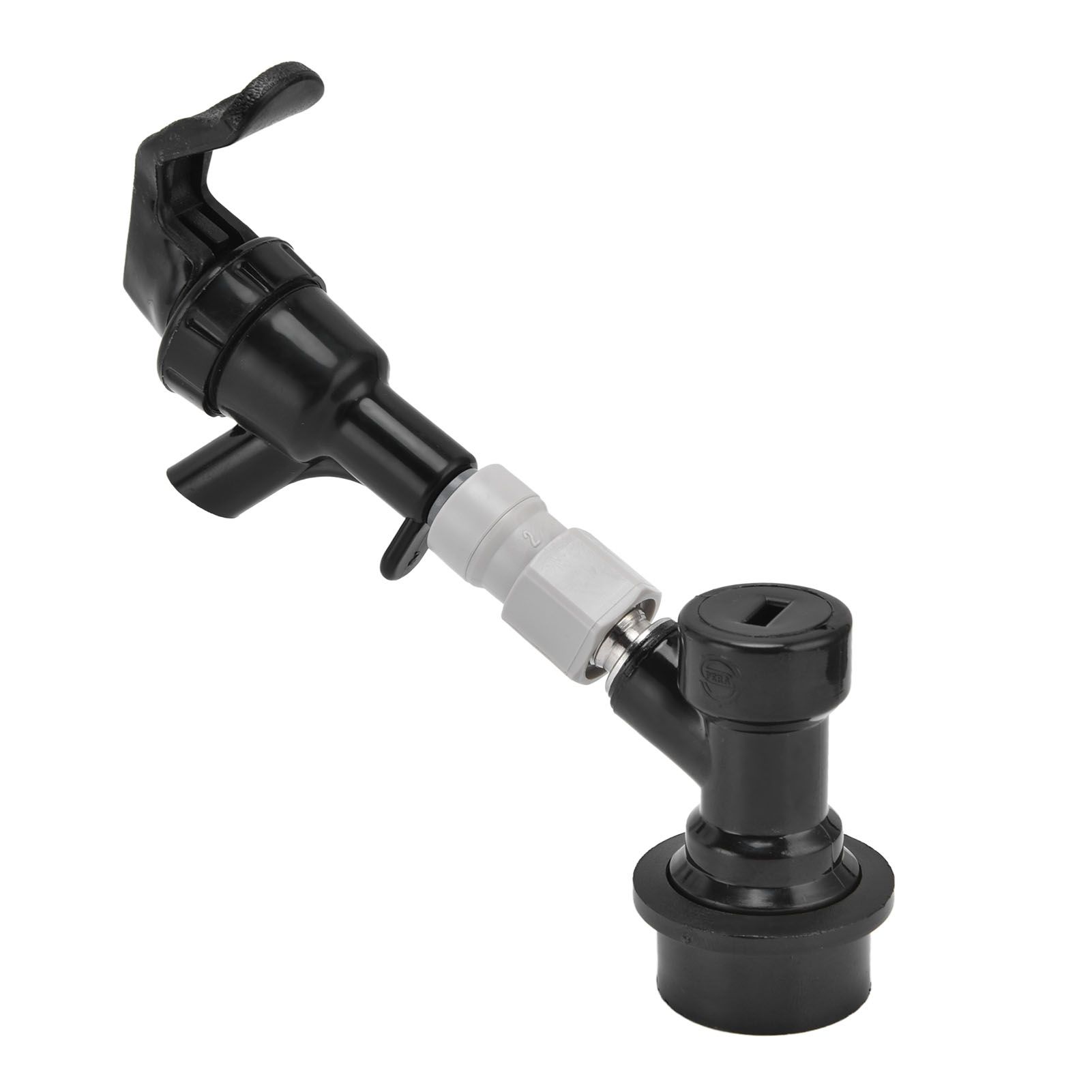 Beer Dispenser Plastic Black Portable Beer Tap Faucet for Outdoor Picnic Party view 2
