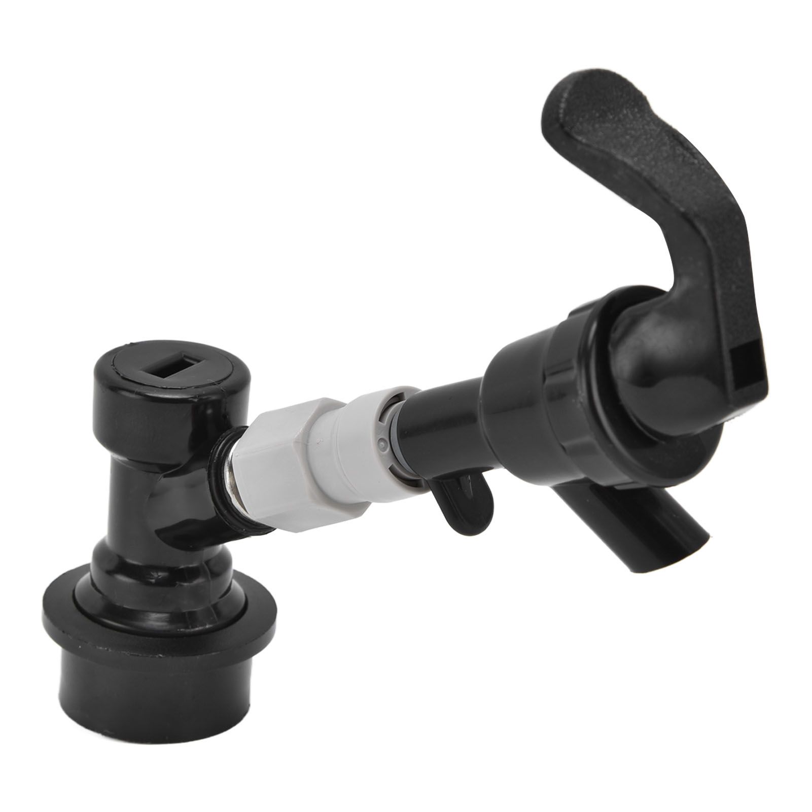 Beer Dispenser Plastic Black Portable Beer Tap Faucet for Outdoor Picnic Party view 3