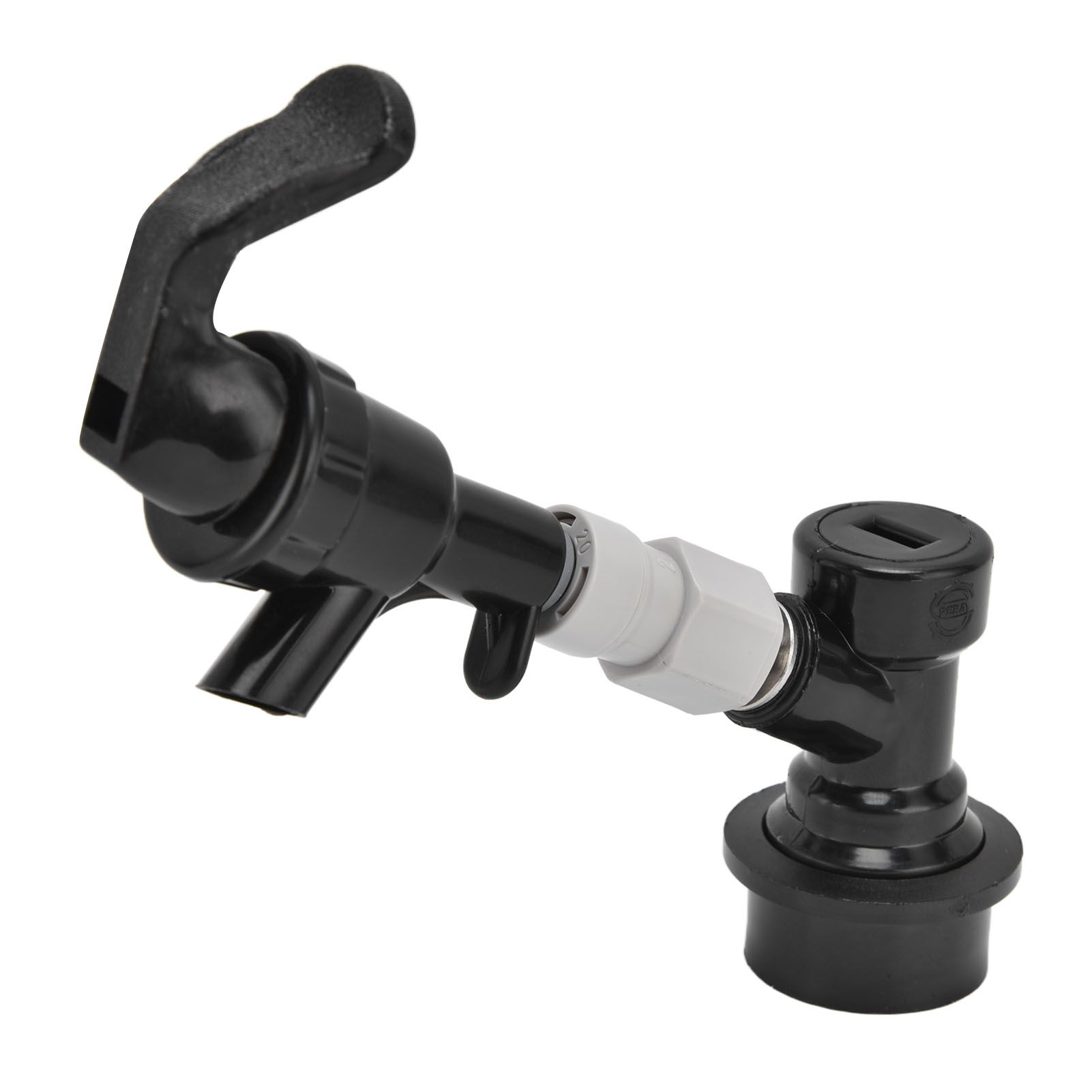 Beer Dispenser Plastic Black Portable Beer Tap Faucet for Outdoor Picnic Party view 5