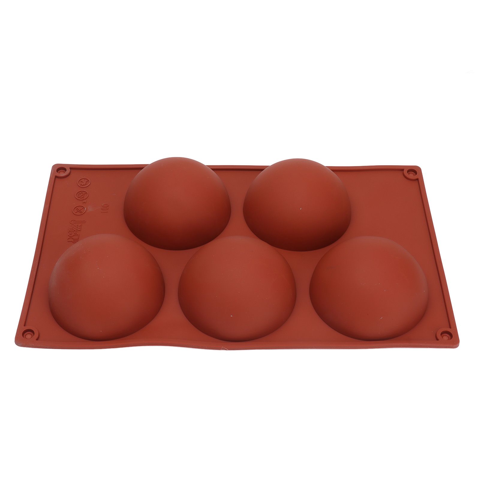 Hemisphere Silicone 3D Mold Chocolate Mould for Making Chocolate Pastry Cake view 9