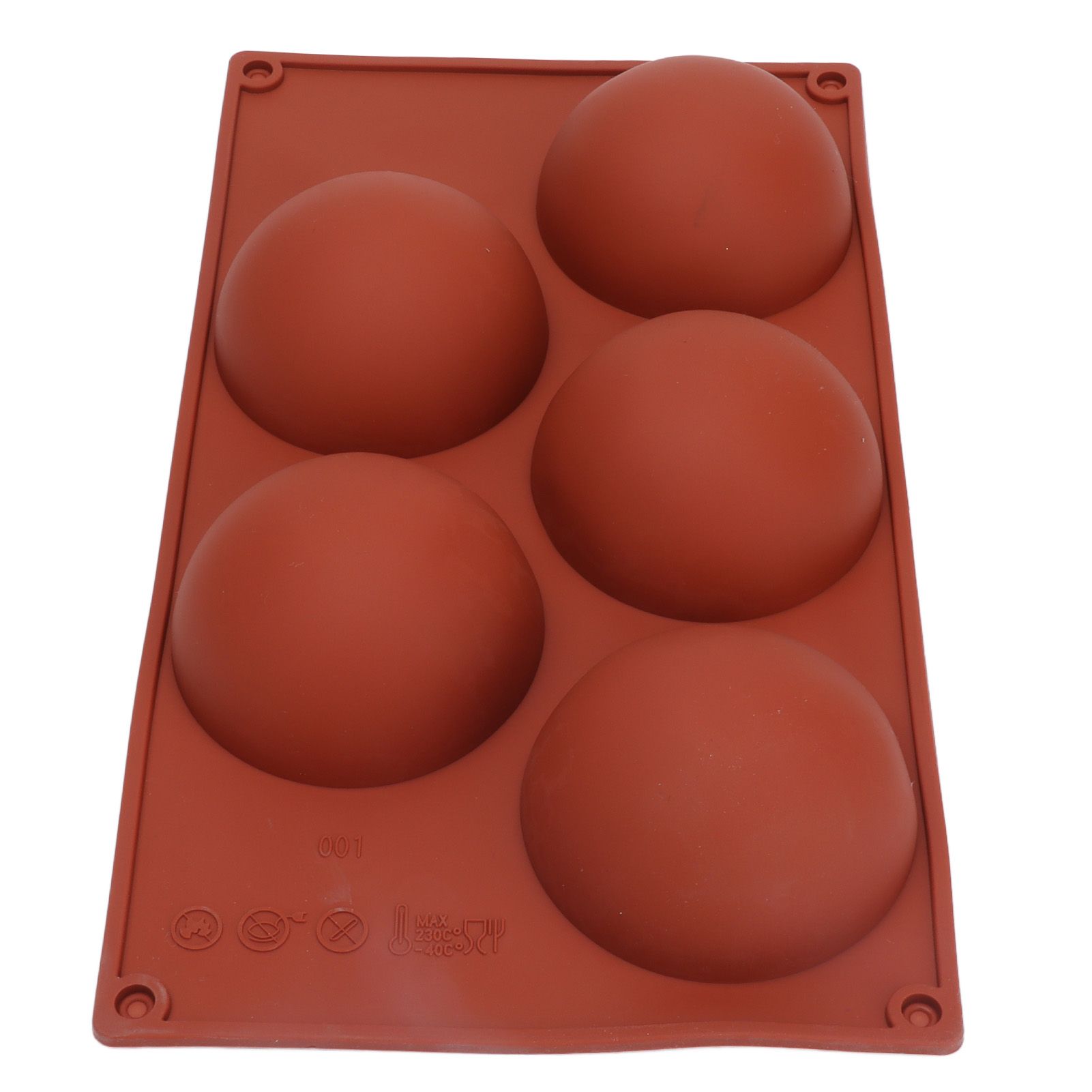 Hemisphere Silicone 3D Mold Chocolate Mould for Making Chocolate Pastry Cake view 10