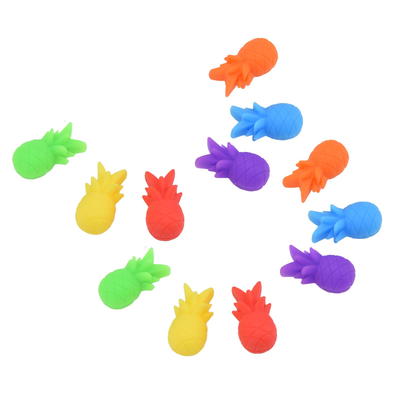 12PCS Wine Glass Marker Drinking Cup Identification Label Silicone Drinking view 2