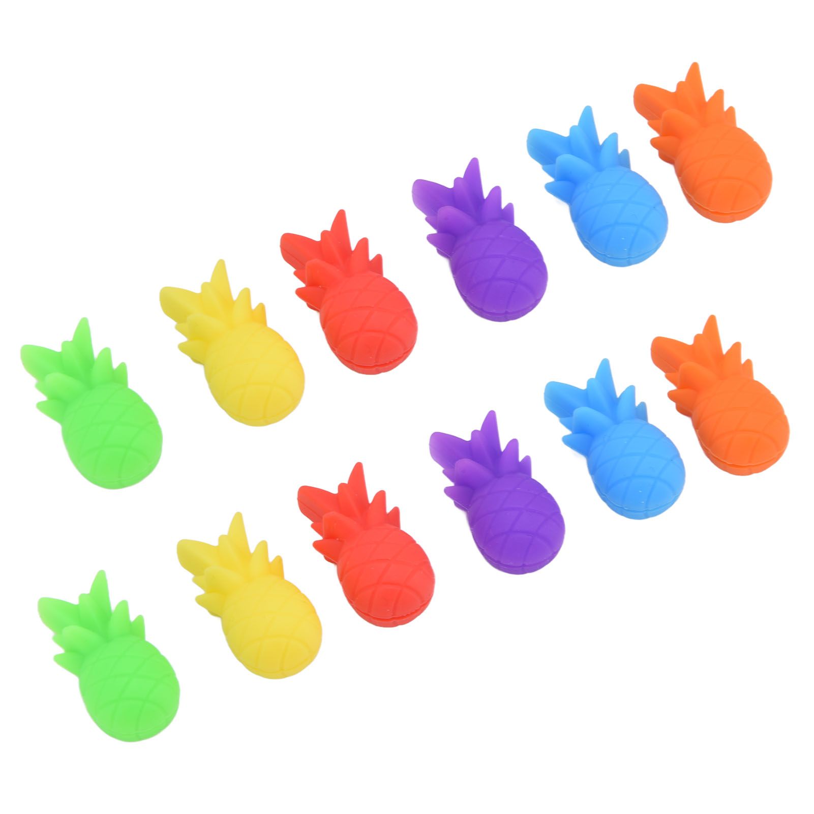 12PCS Wine Glass Marker Drinking Cup Identification Label Silicone Drinking view 3