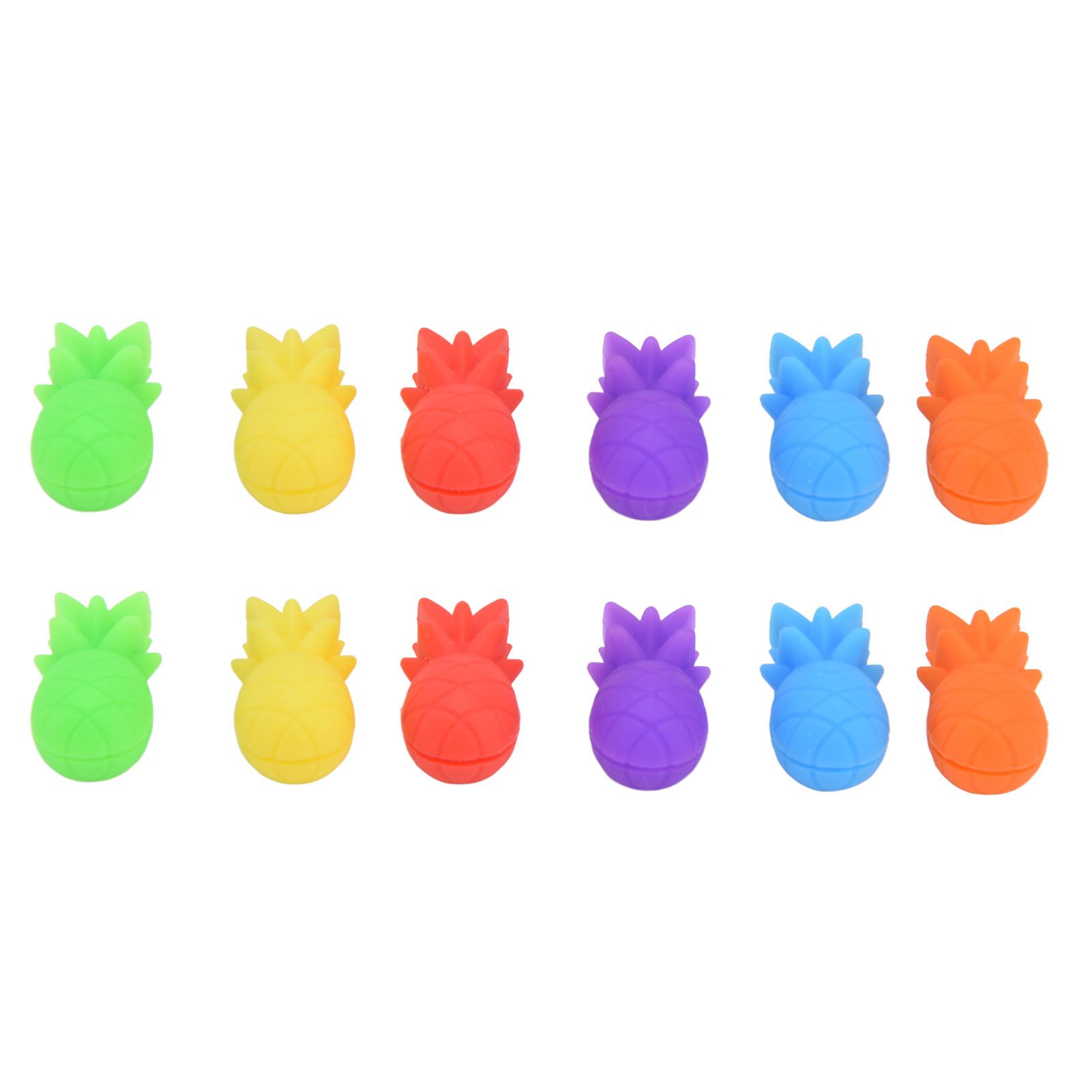 12PCS Wine Glass Marker Drinking Cup Identification Label Silicone Drinking view 5