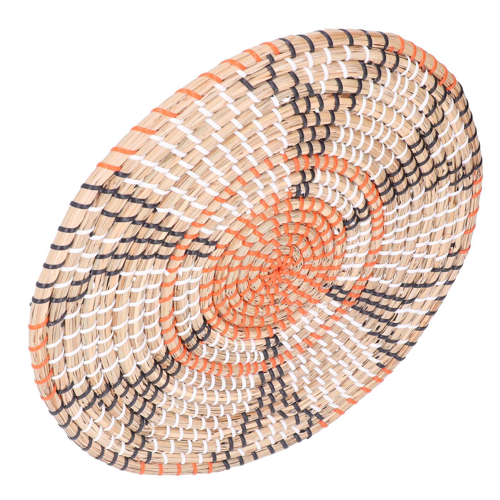 Insulation Pad Nordic Straw Woven Placemats Heat Insulation Pads Homestay Wall view 4