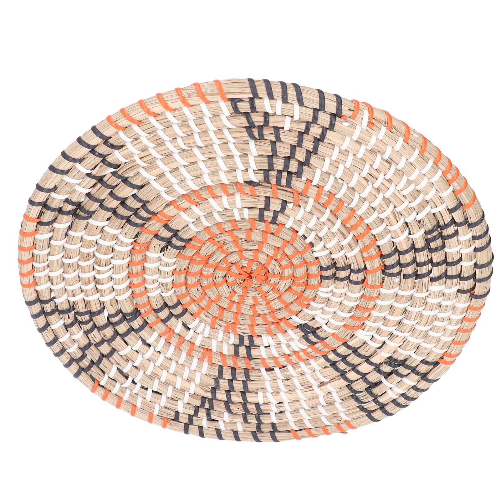 Insulation Pad Nordic Straw Woven Placemats Heat Insulation Pads Homestay Wall view 10