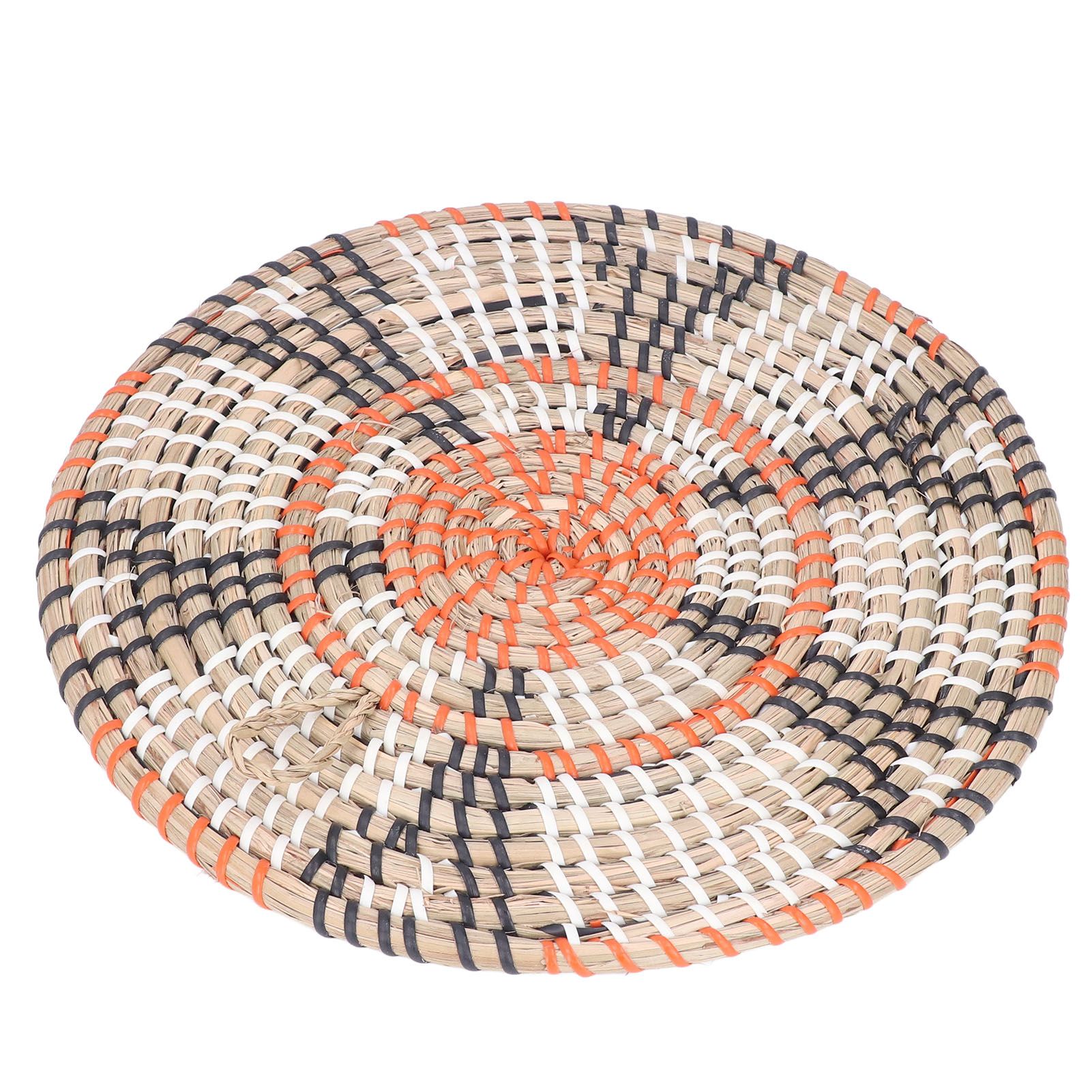 Insulation Pad Nordic Straw Woven Placemats Heat Insulation Pads Homestay Wall view 11