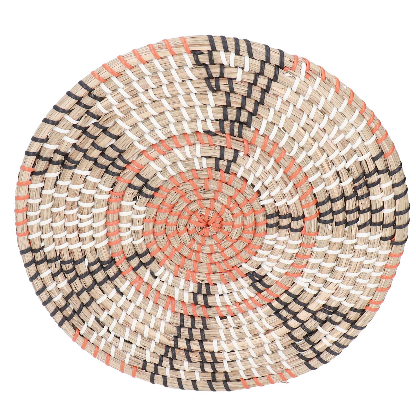Insulation Pad Nordic Straw Woven Placemats Heat Insulation Pads Homestay Wall view 14