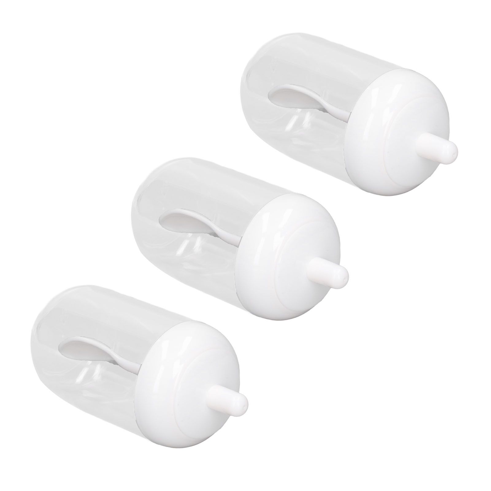 3PCS Seasoning Box with Spoon Transparent Spice Bottle Sealed Spice Container view 5