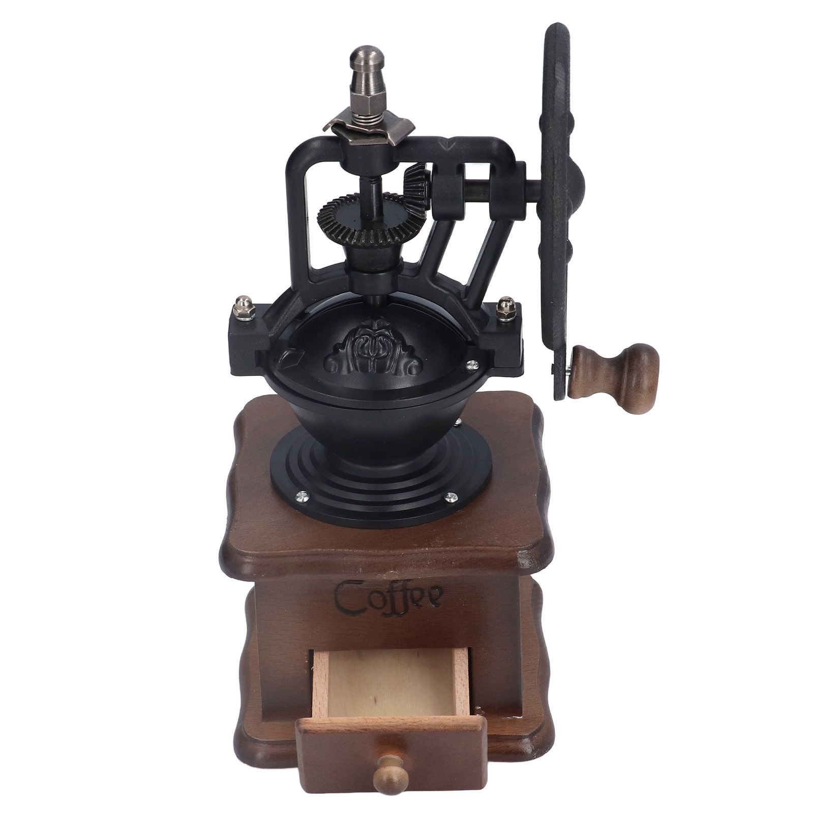 Manual Coffee Grinder Retro Style Sturdy Durable Exquisite Portable Hand view 2