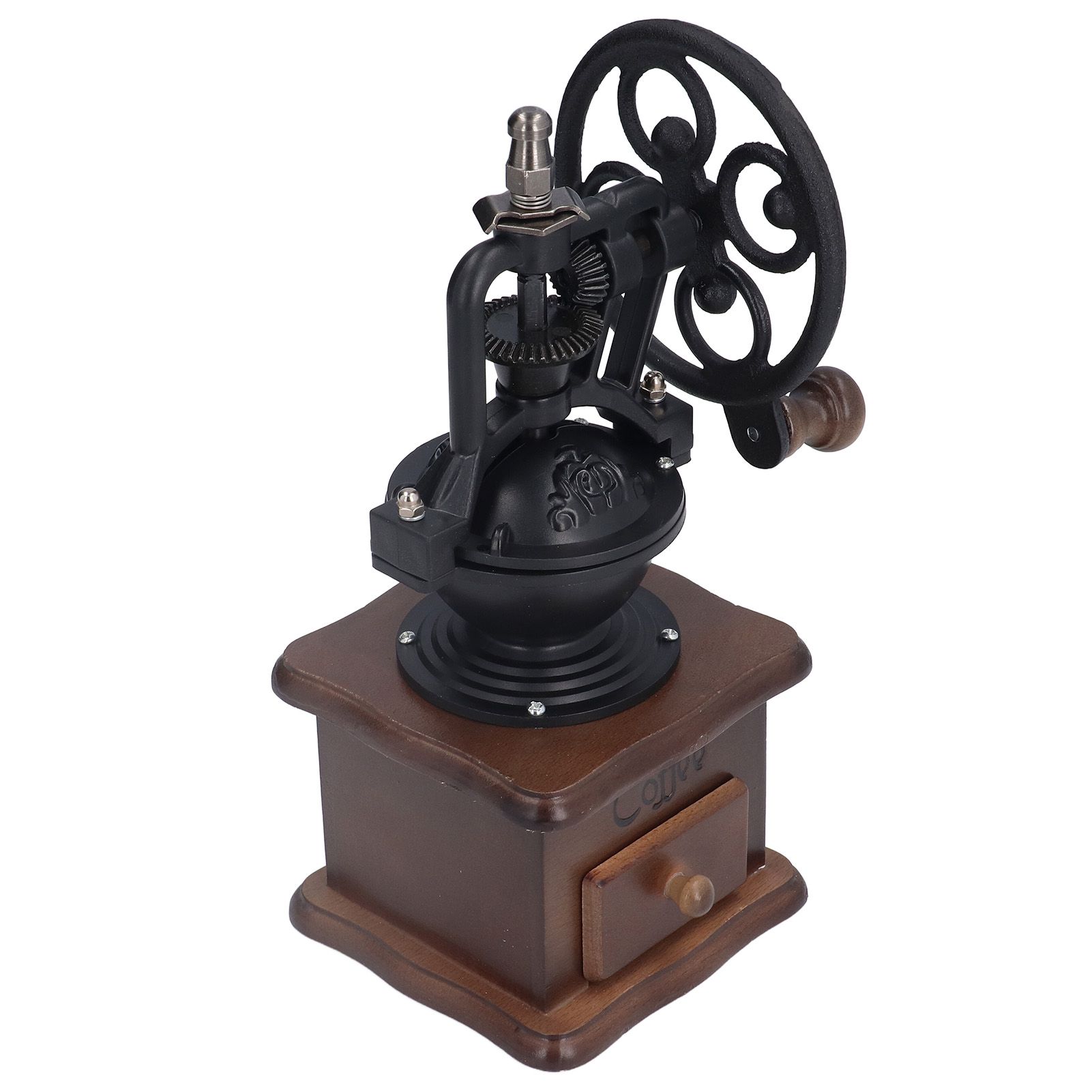 Manual Coffee Grinder Retro Style Sturdy Durable Exquisite Portable Hand view 9