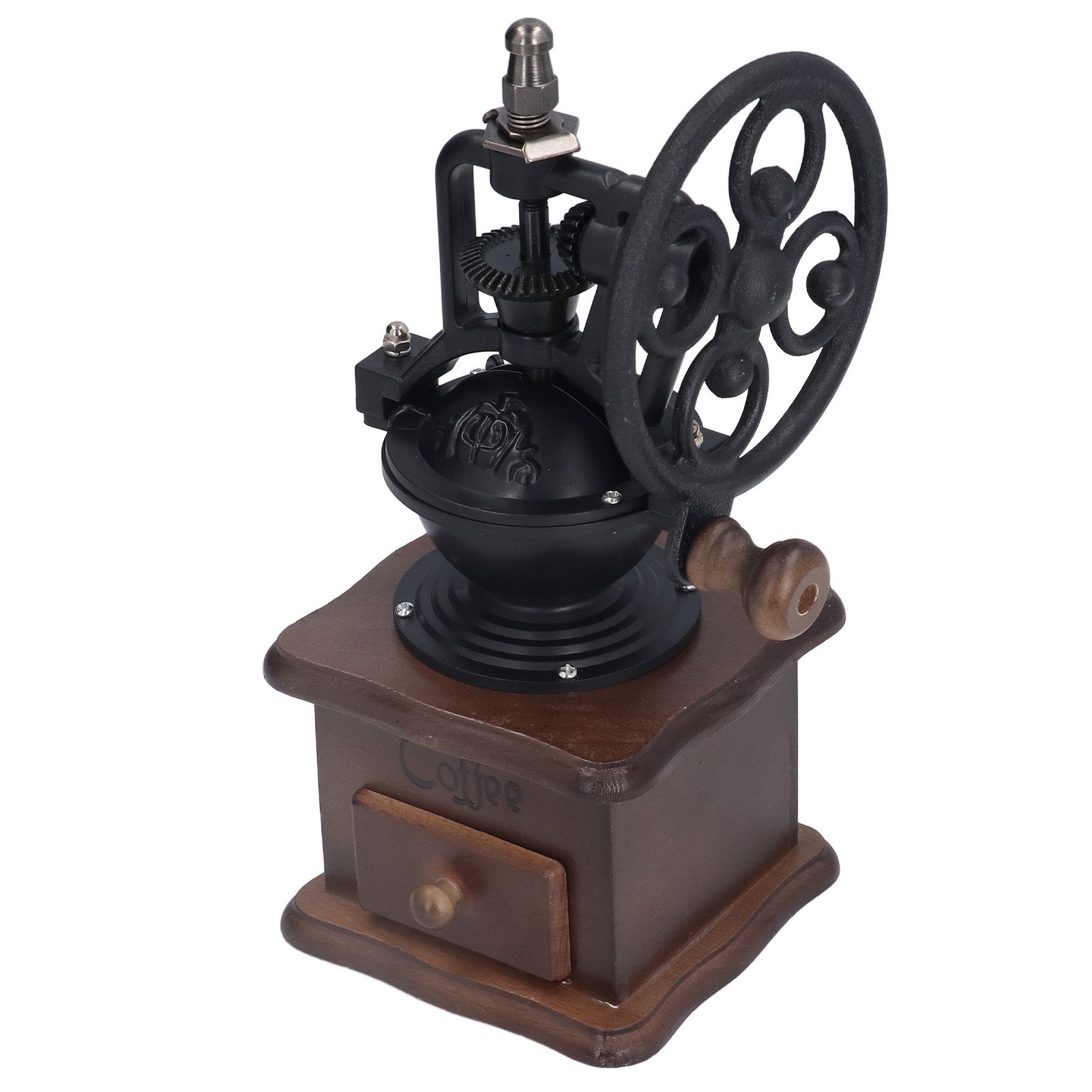Manual Coffee Grinder Retro Style Sturdy Durable Exquisite Portable Hand view 10