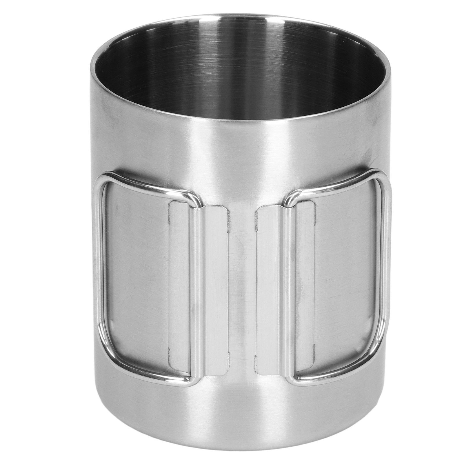 Stainless Steel Cup Corrosion Resistant Folding Handle Folding Design view 7