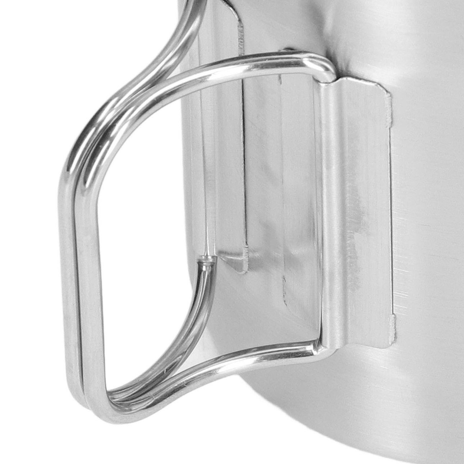 Stainless Steel Cup Corrosion Resistant Folding Handle Folding Design view 15