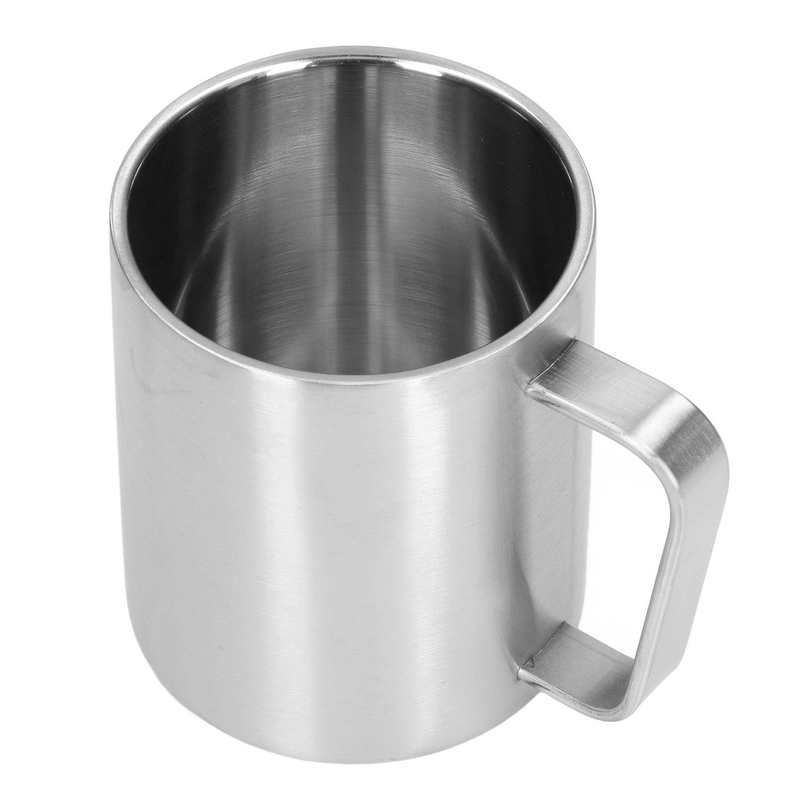 Stainless Steel Cup 300ml Capacity Double Layer Ergonomic Design Texture With view 7